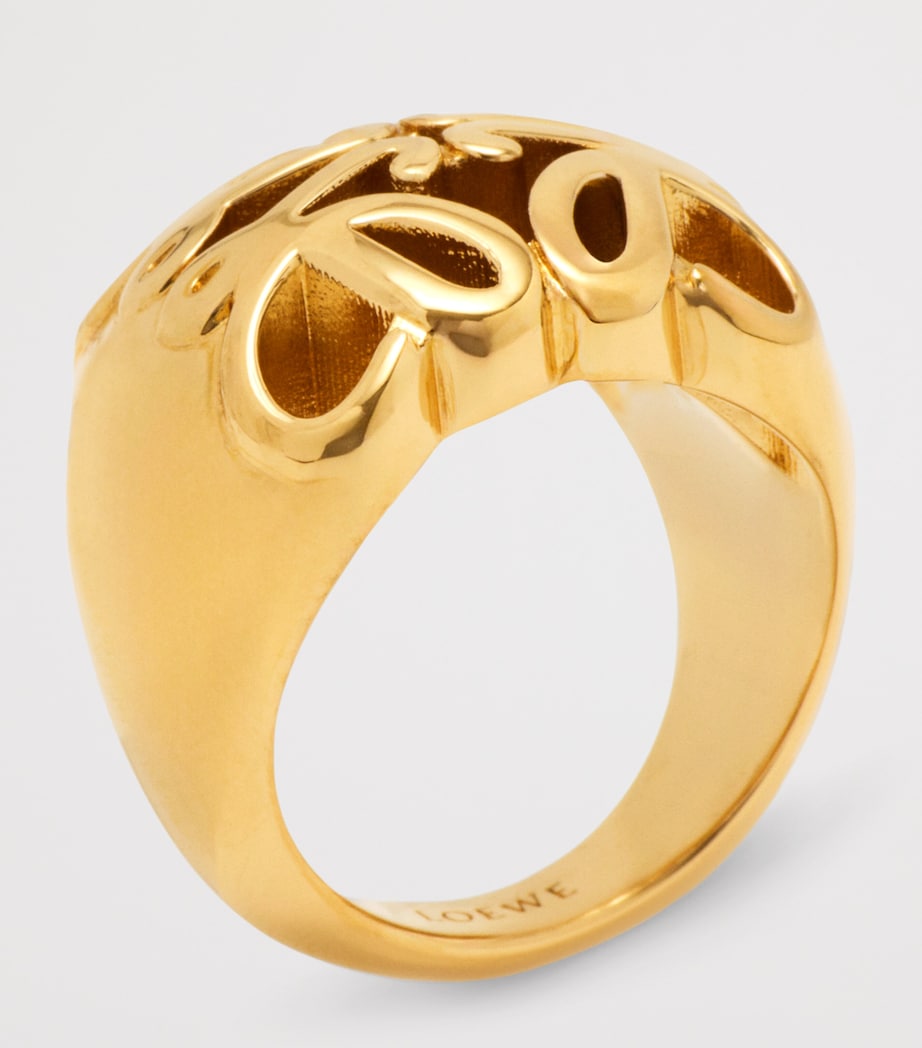 Bombe Anagram Ring GOLD Image 3