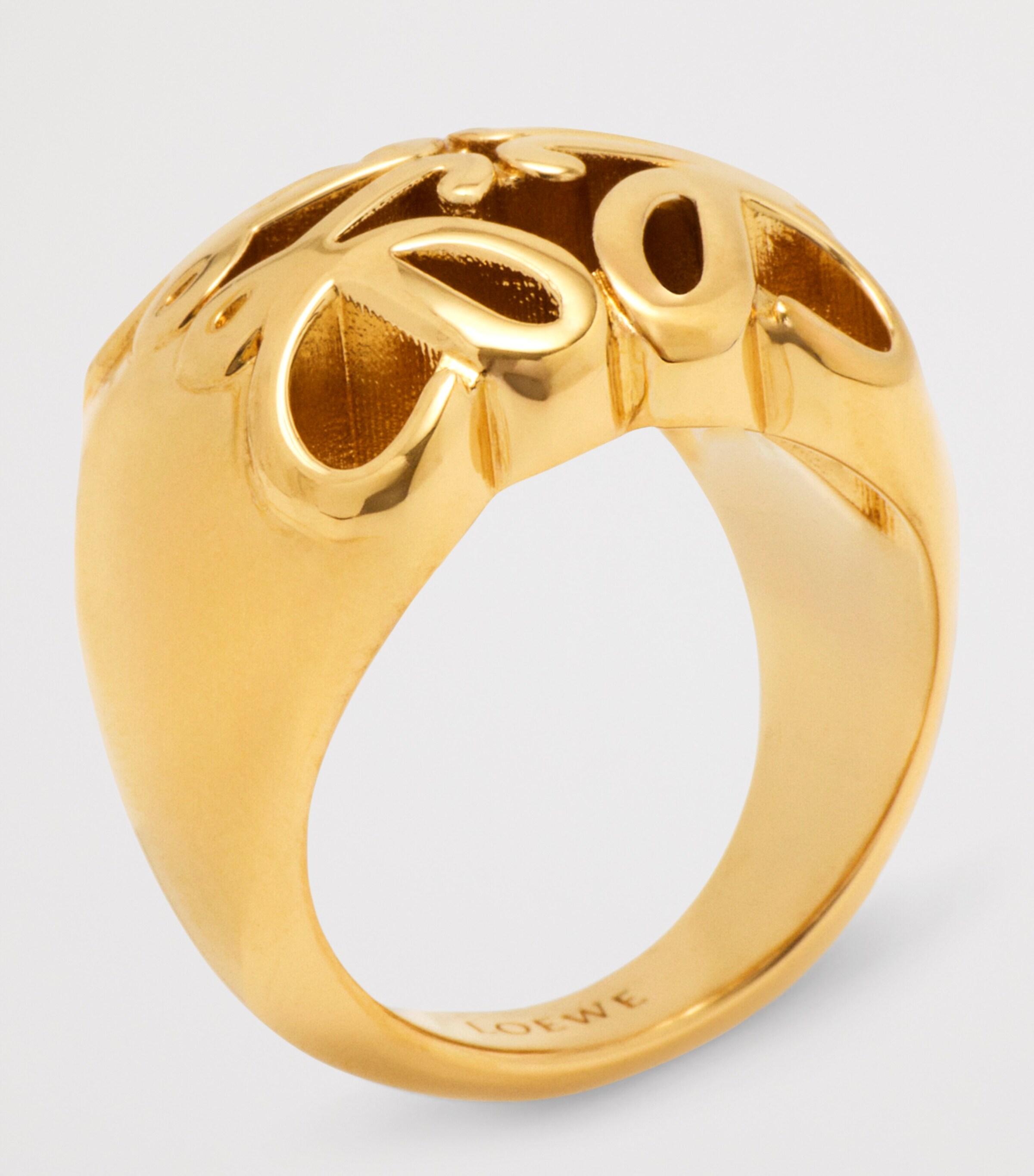 LOEWE Bombe Anagram Ring | Harrods US