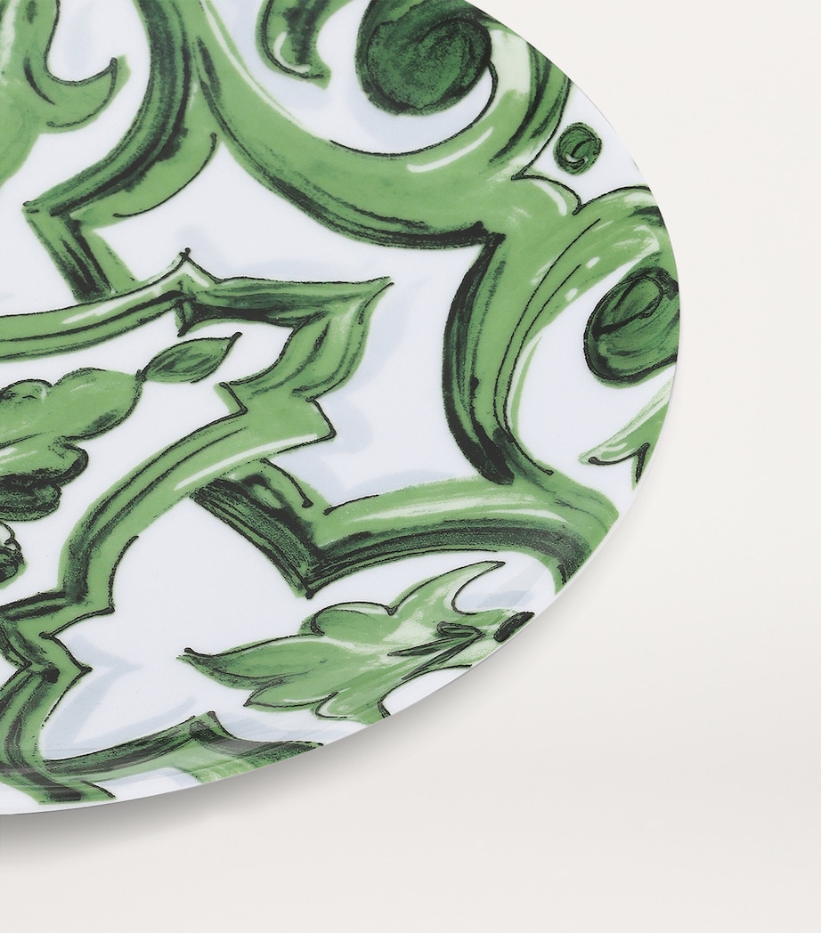 Set of 2 Dessert Plates (19cm) UV001-VERDE MAIOLICA Image 5