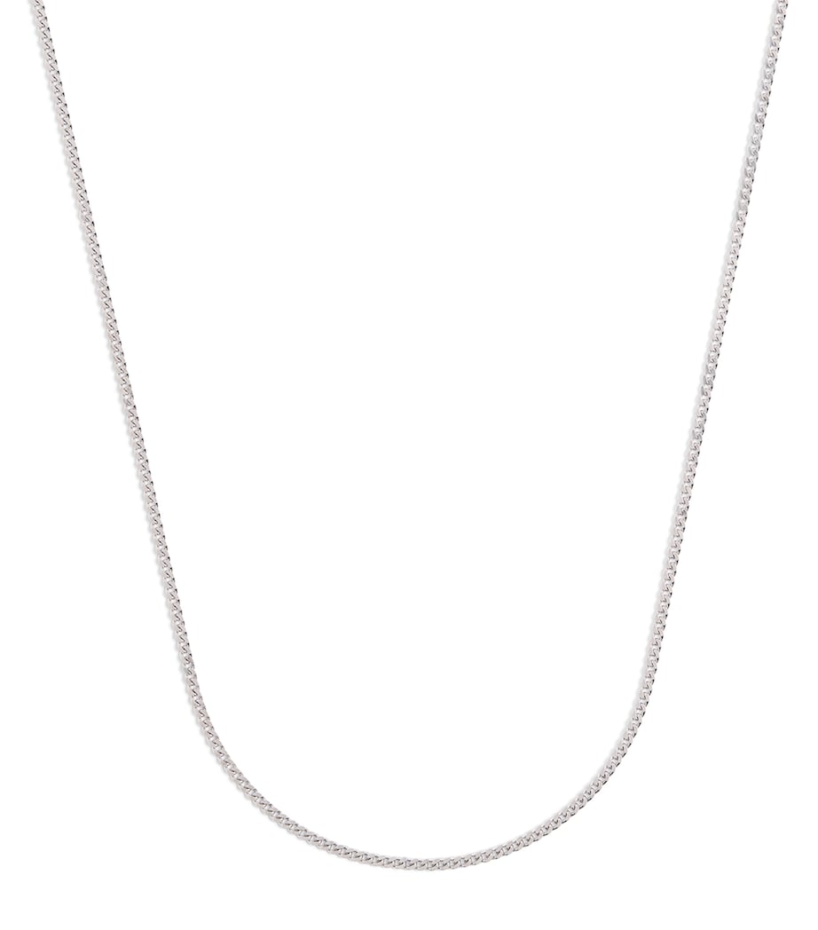 Astrid & Miyu White Gold Bold Miyu Necklace White Gold Image 1