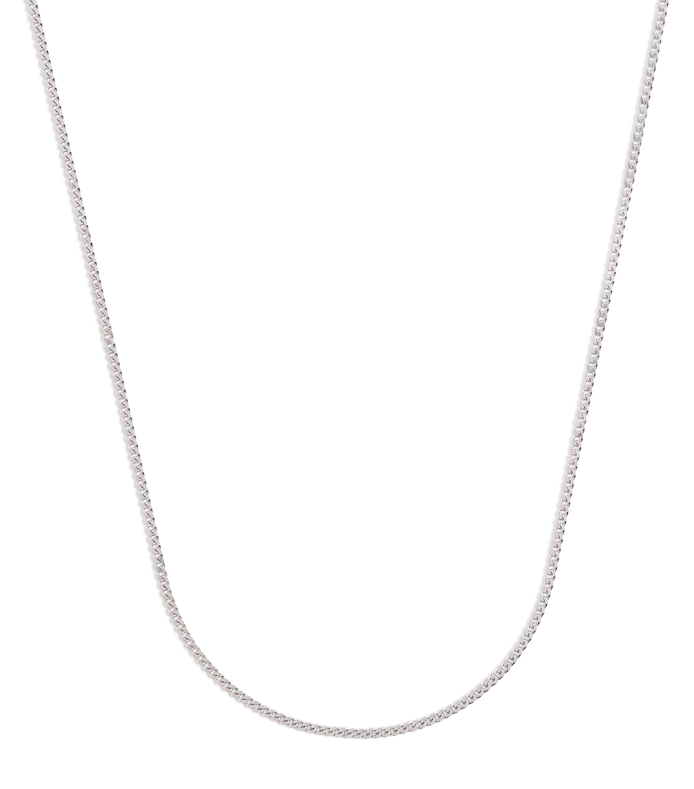 Astrid & Miyu White Gold Bold Miyu Necklace | Fashion Jewellery | Necklaces