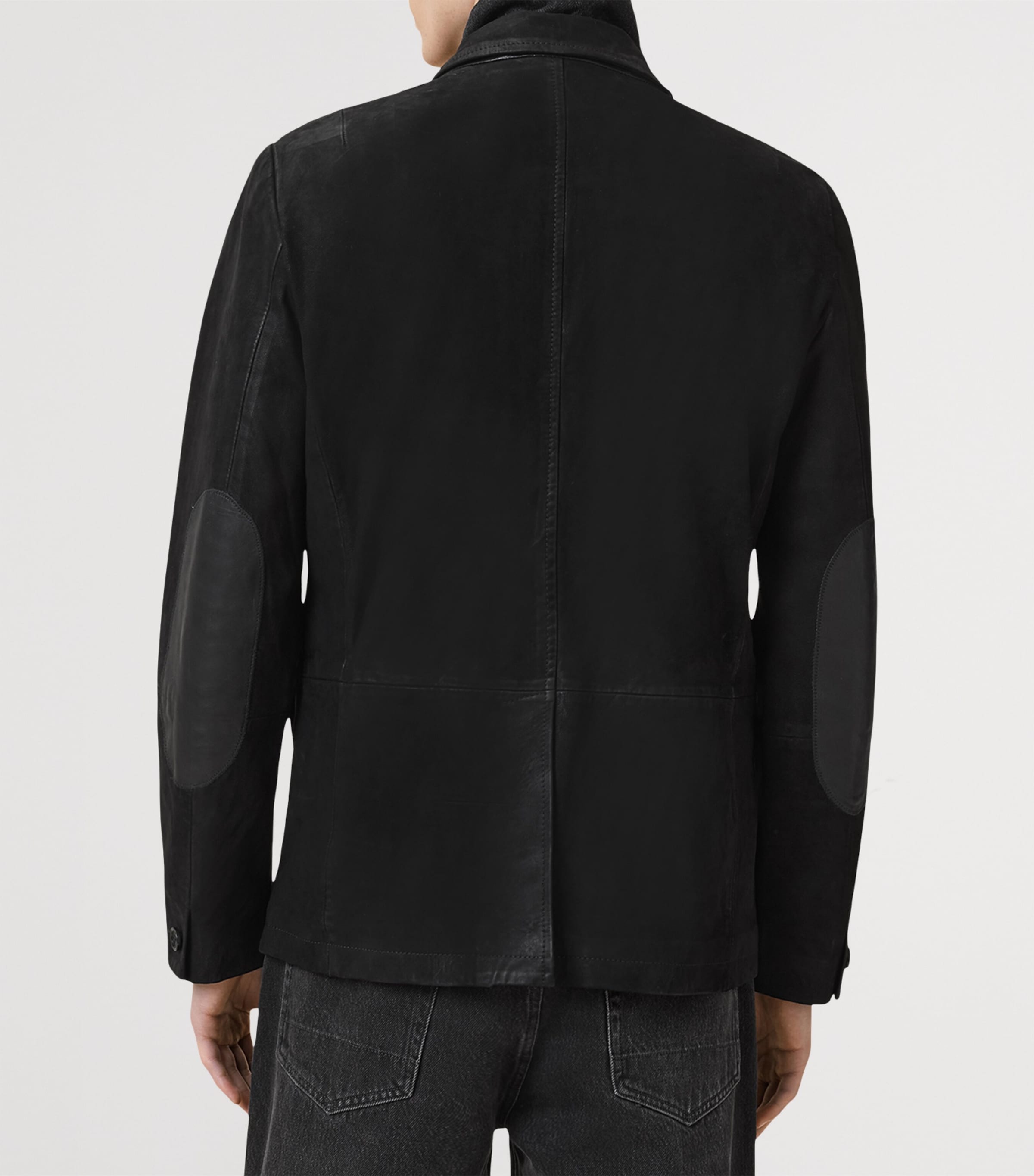 Suede Survey Blazer BLACK Image 5