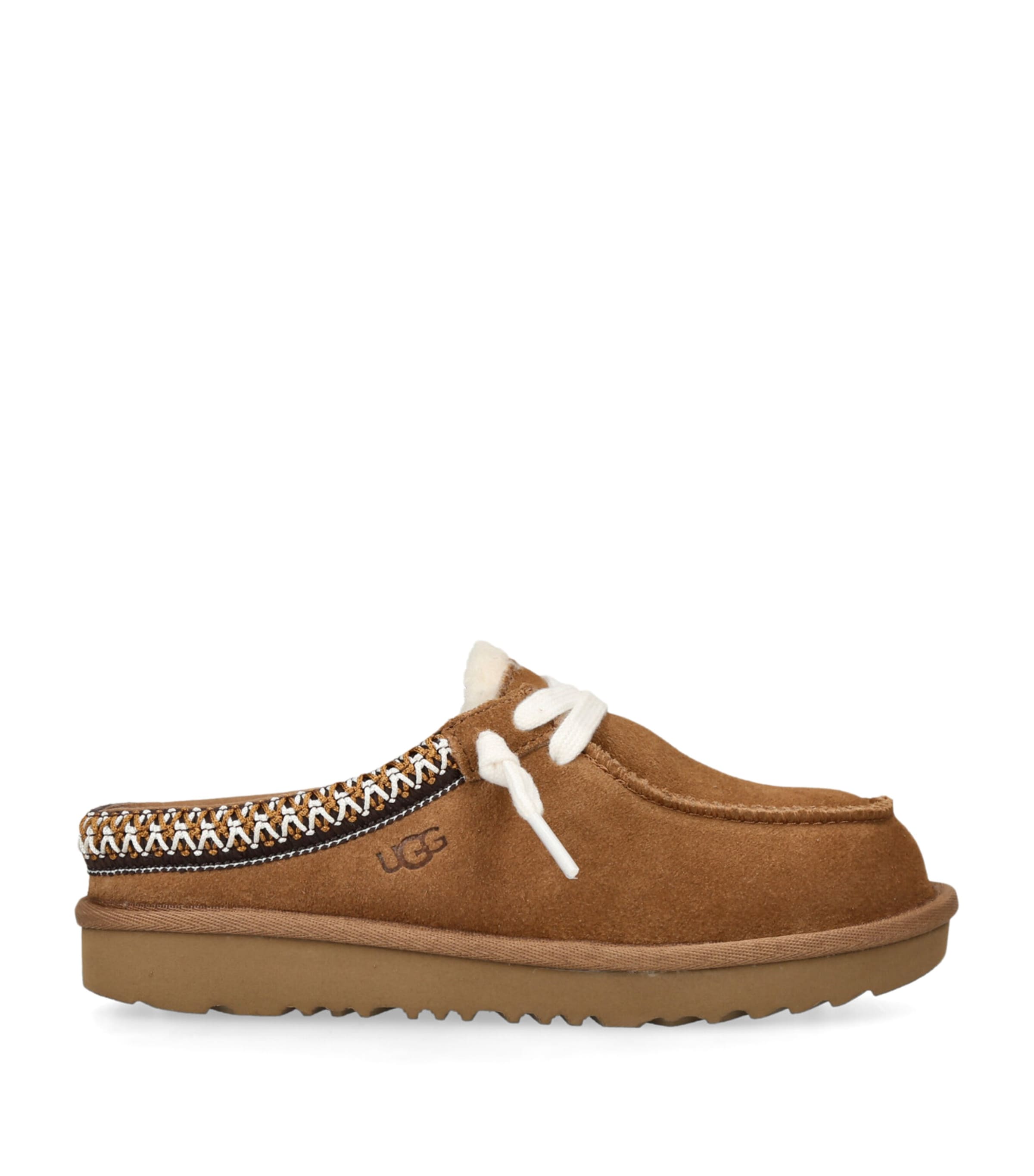 UGG Kids Tasman Mule Slippers Brown Image 1