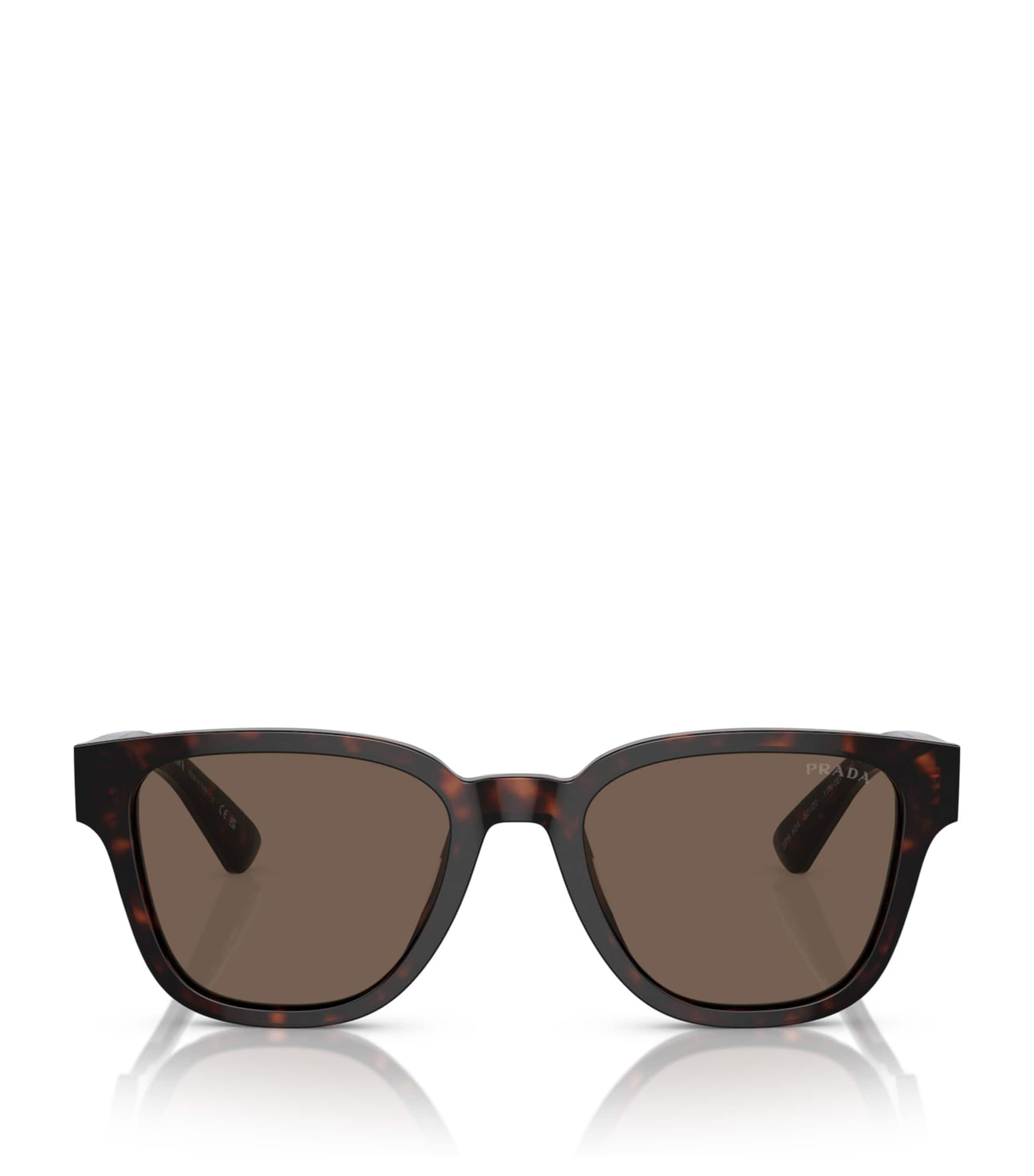 Prada Acetate Rectangular Sunglasses Image 1