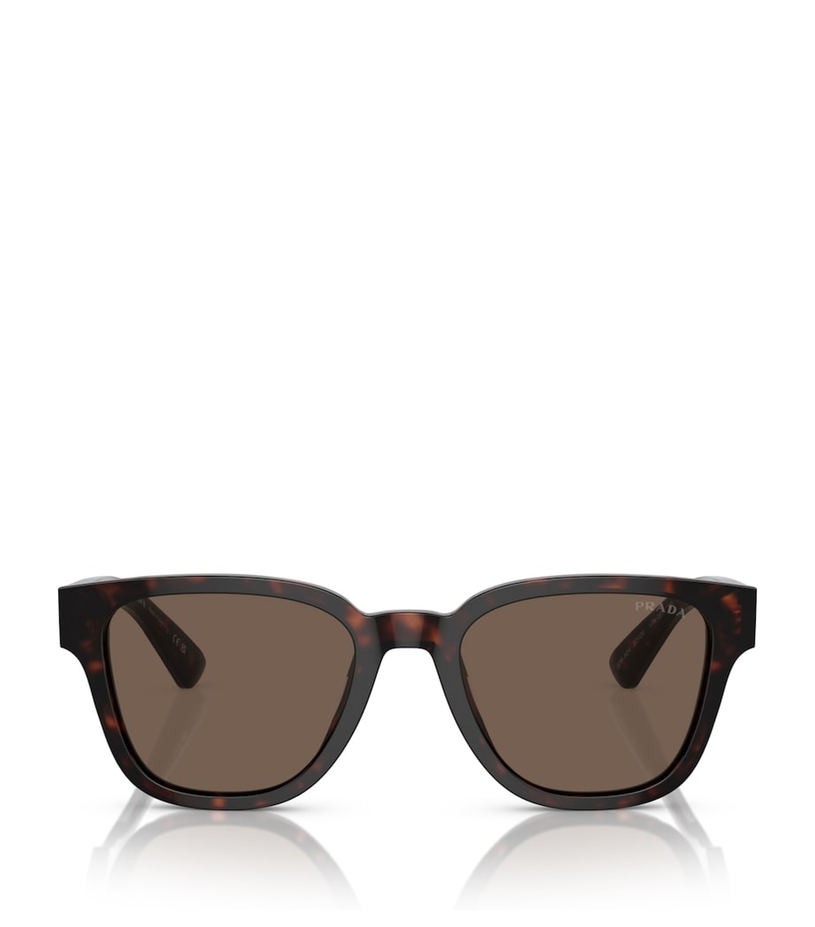 Prada Acetate Rectangular Sunglasses Image 1
