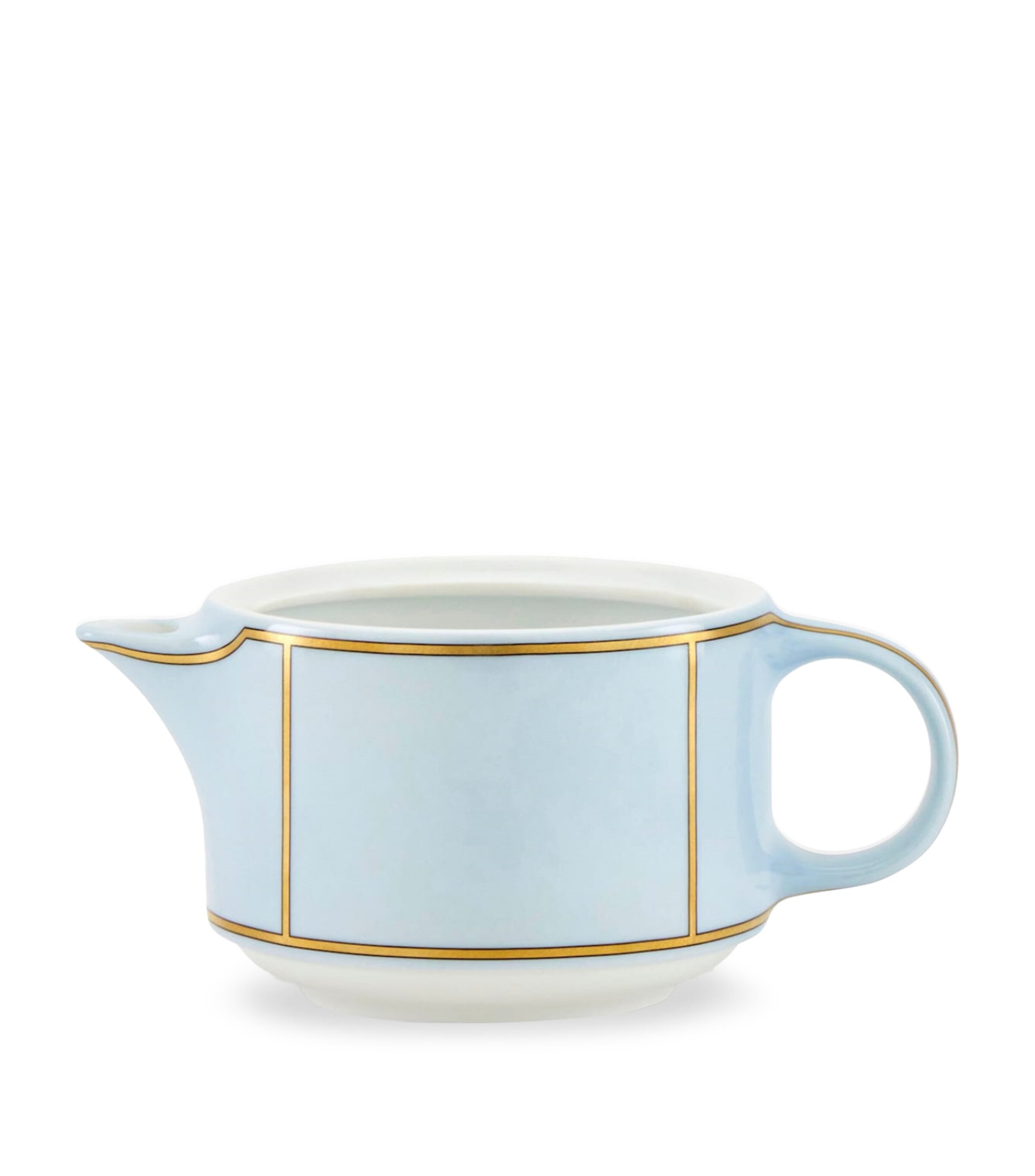 GINORI 1735 Porcelain Colonna Diva Celeste Milk Jug (300ml) Image 2