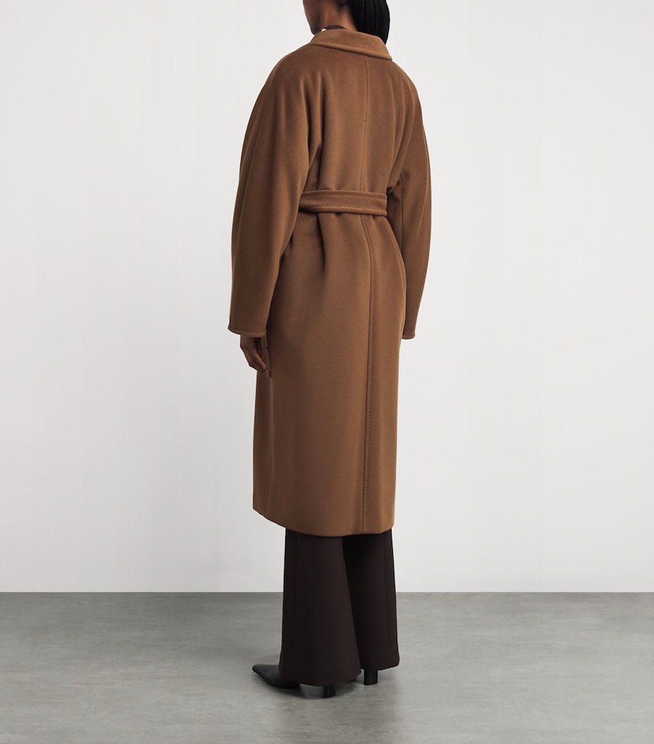 Wool-Cashmere Belted Coat TOBACCO Image 4