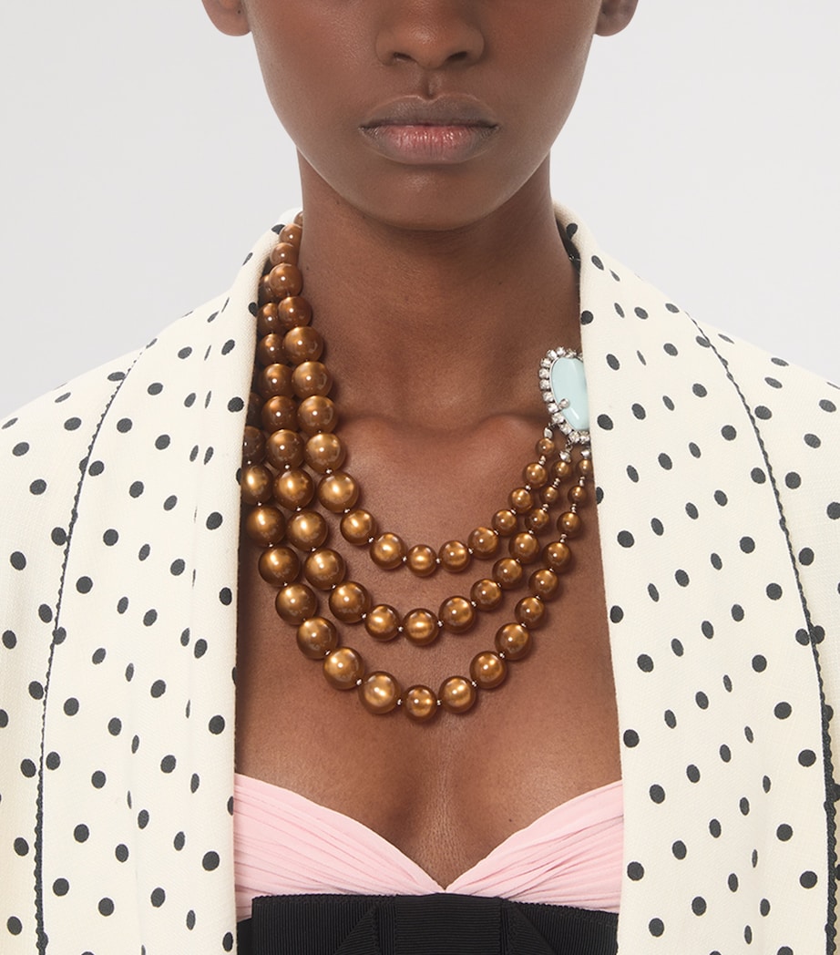 Embroidered Polka Dot Jacket R8E Image 6