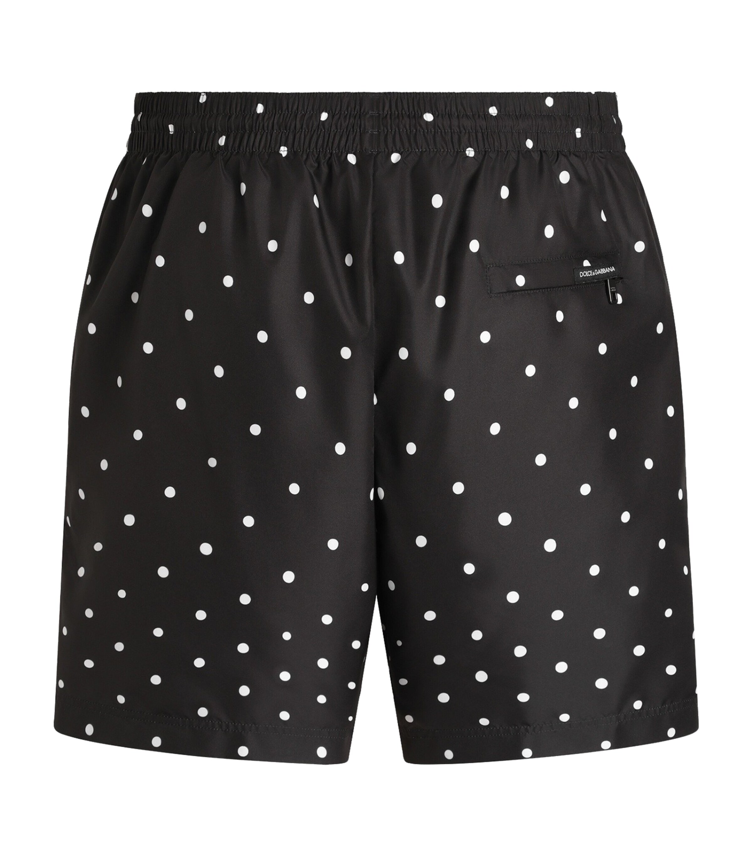 Dolce&Gabbana Mens Polka Dot Swim Shorts Pois Image 2