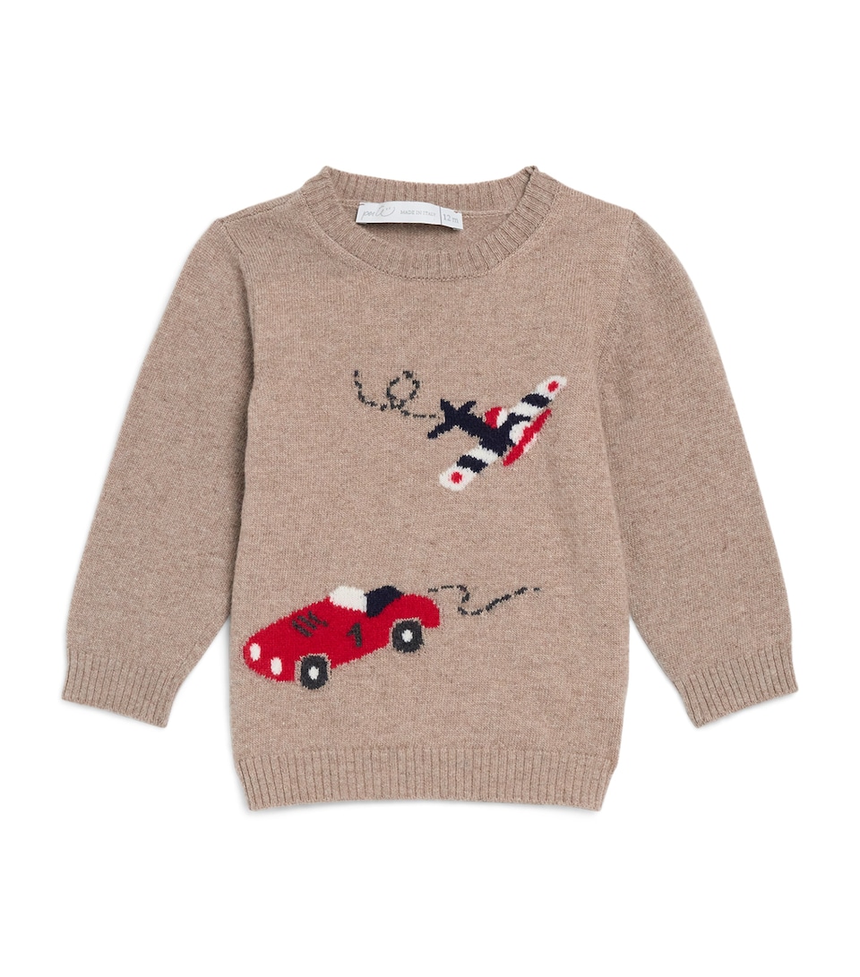 Knitted Plane Sweatshirt (3-24 Months)