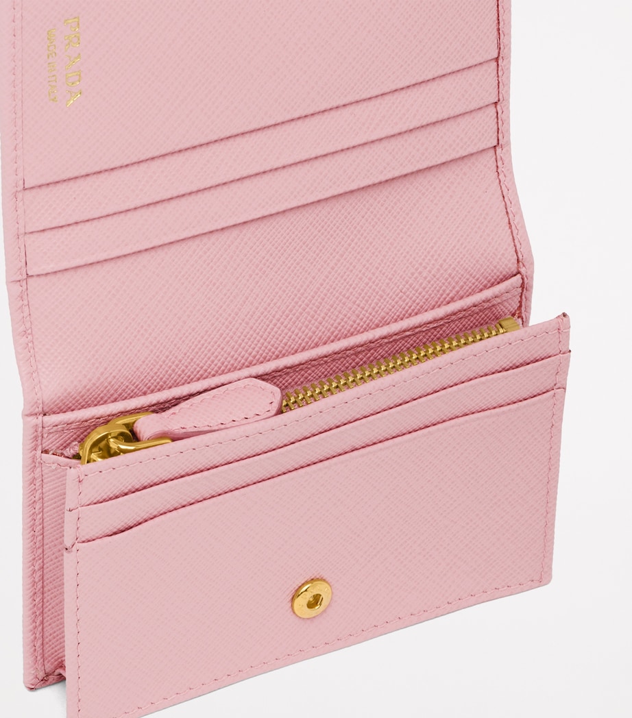 Small Saffiano Leather Wallet F0924 Image 4