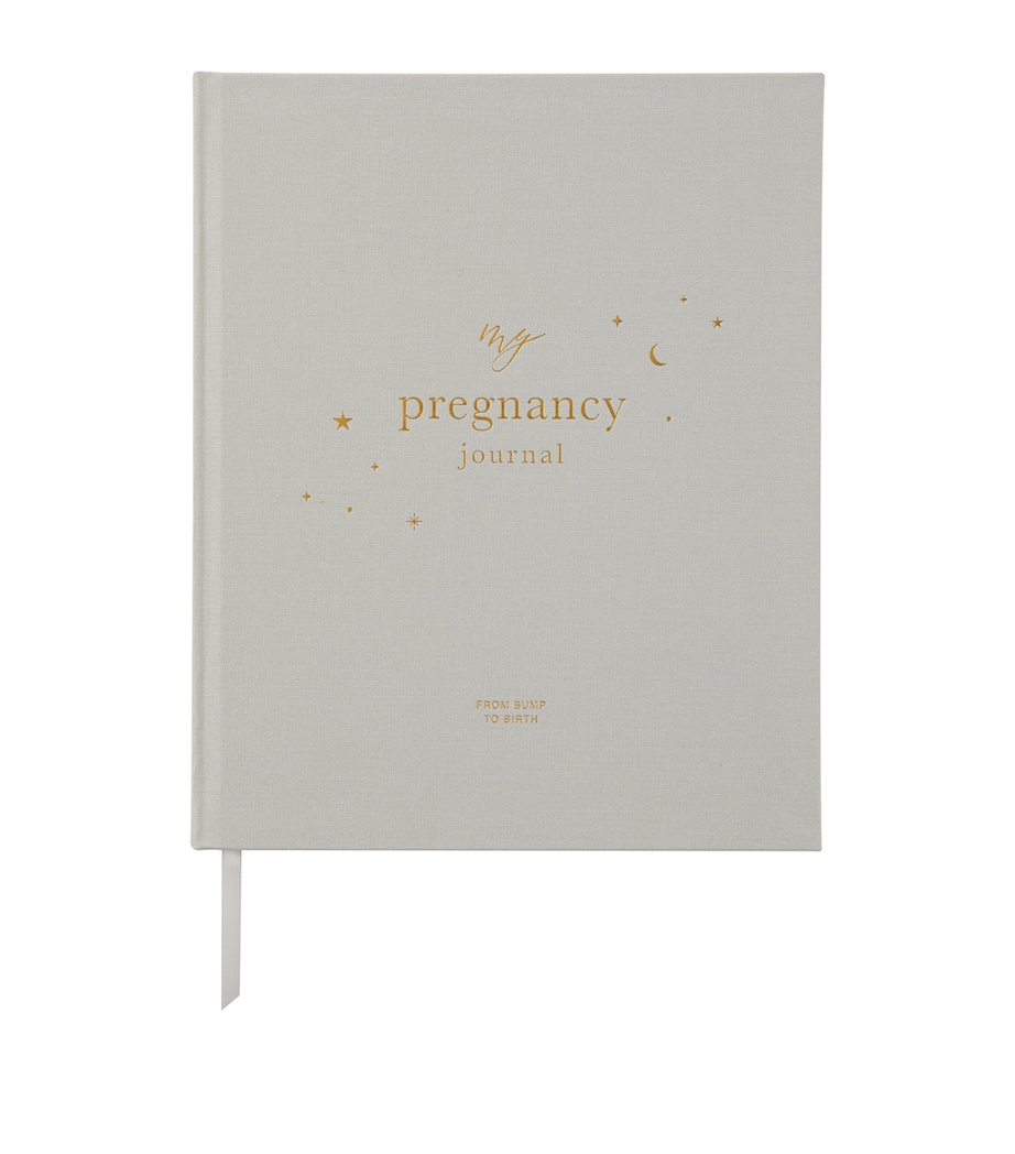 My Pregnancy Journal GREY, GOLD Image 1