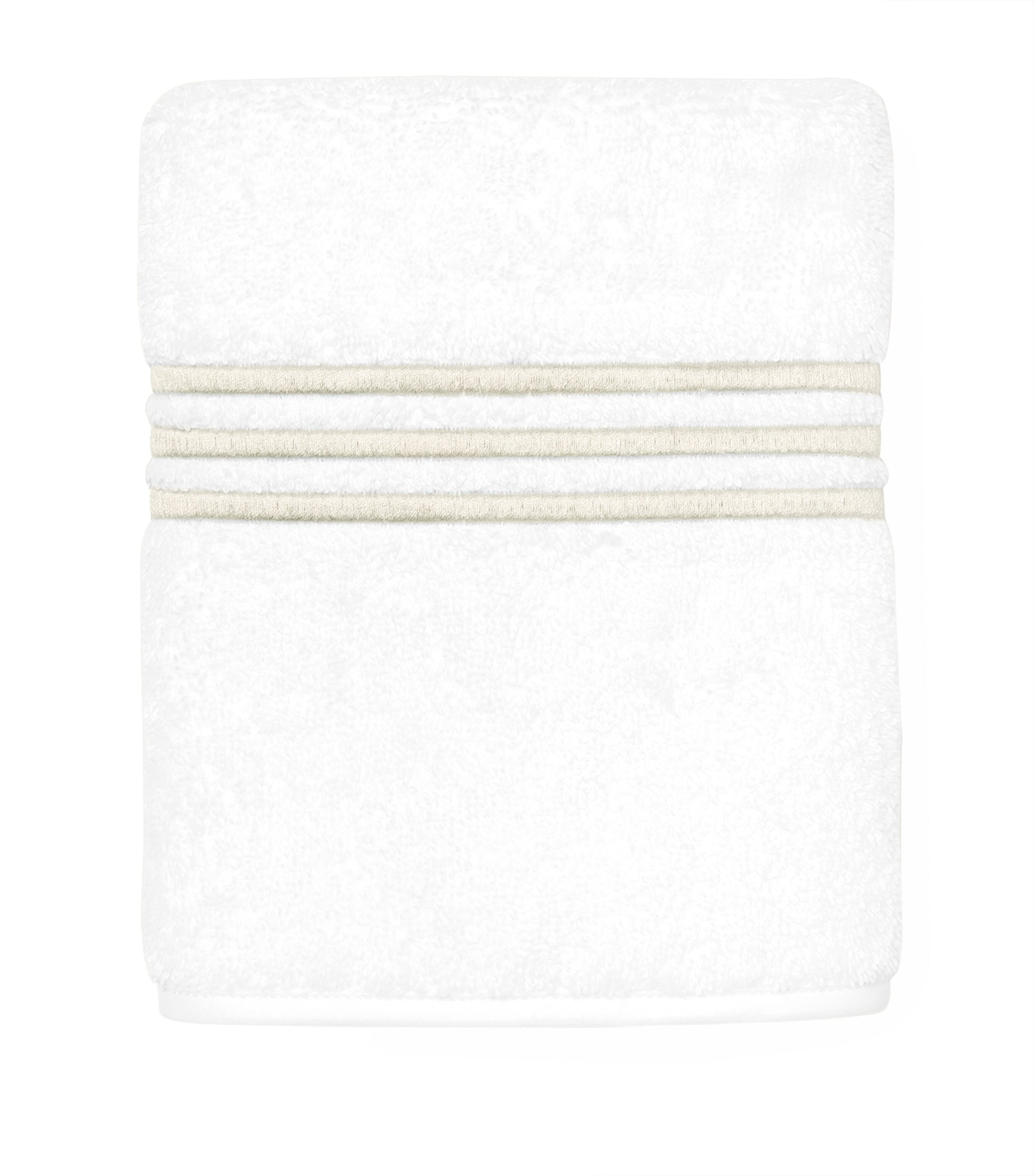 Pratesi Tre Righe Face Cloth In Green