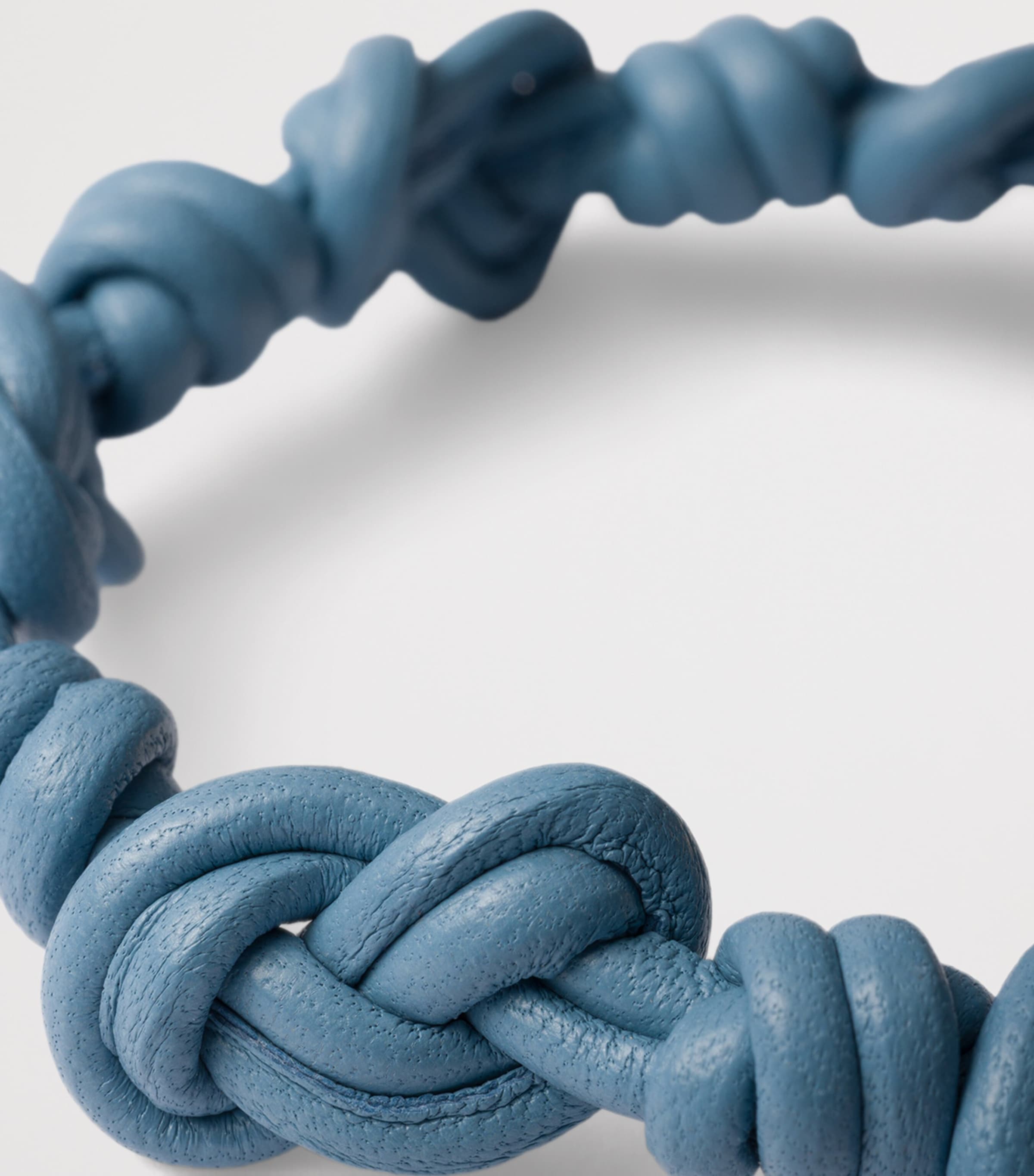 Nappa Leather Knotted Bracelet F0637 Image 3