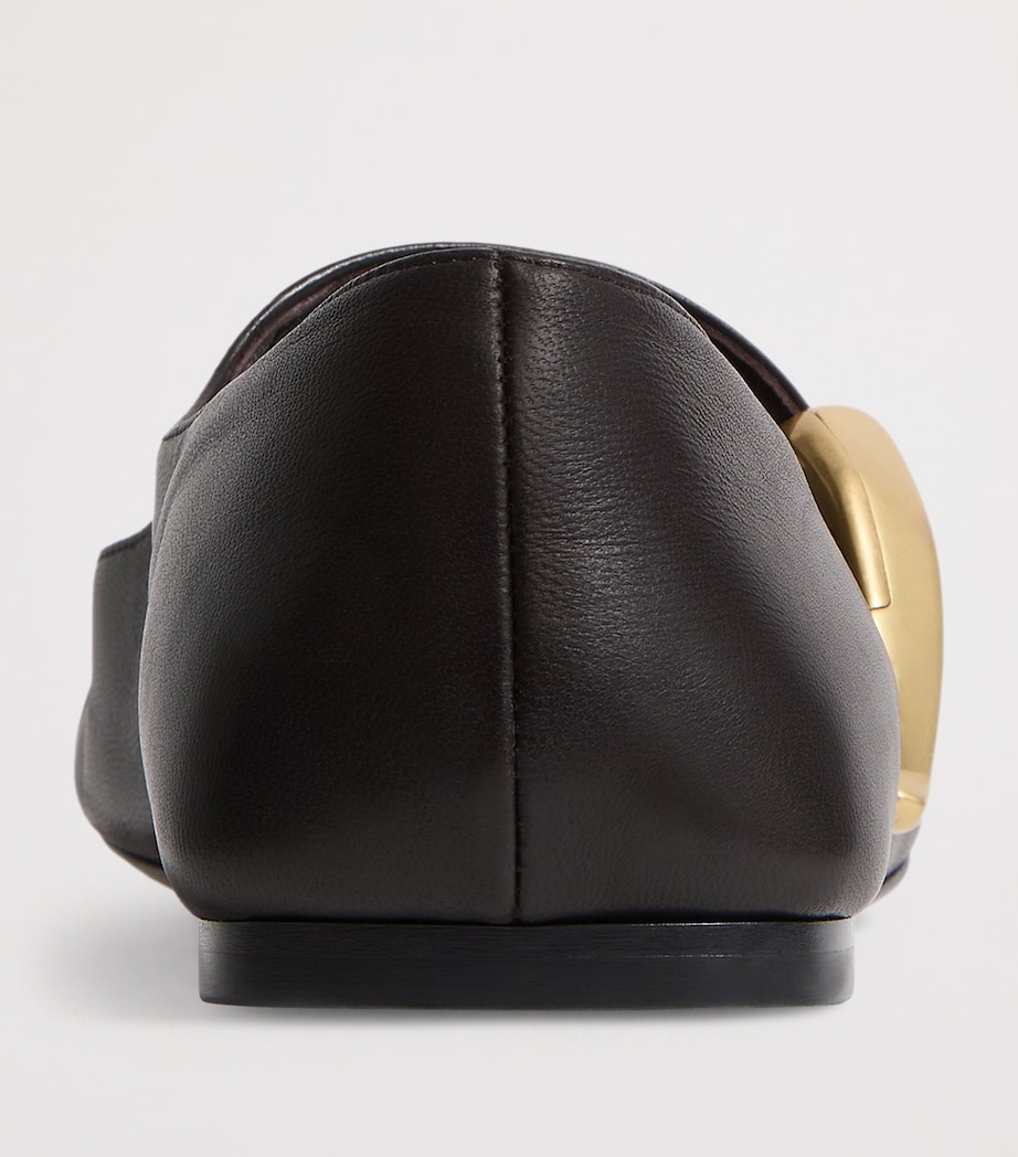 Bottega Veneta Womens Leather Ballet Flats Image 5