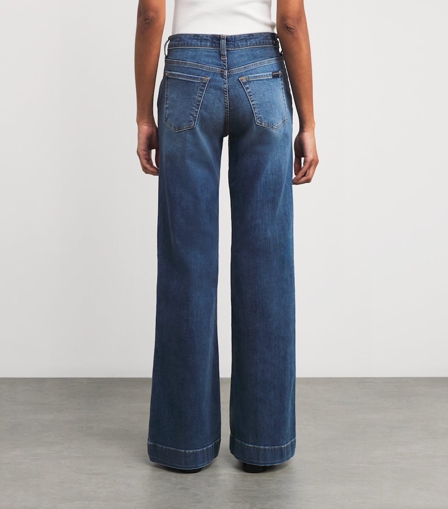 Modern Dojo Soho Flared Jeans U71BW ROYALTY Image 4