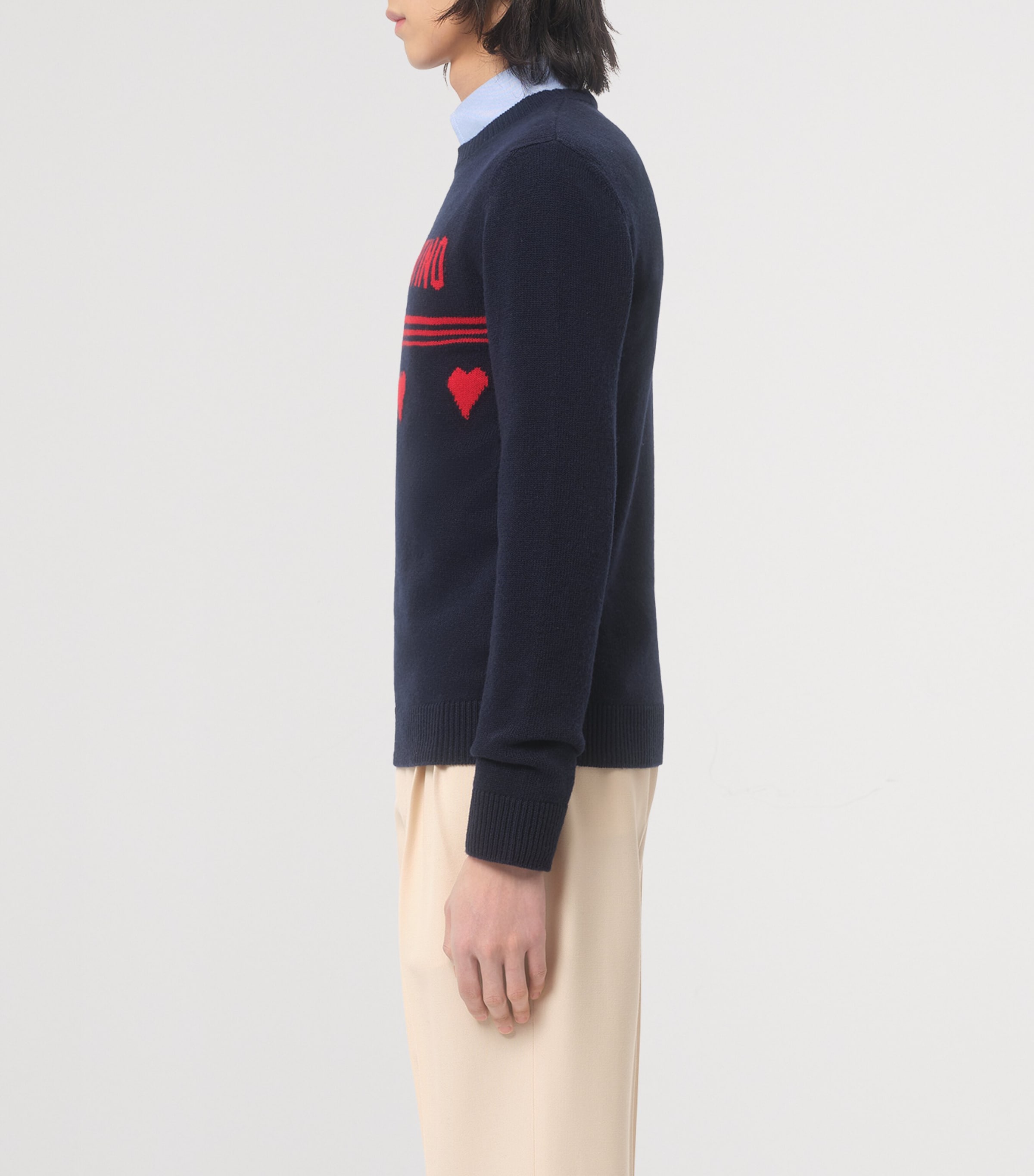 Wool Jacquard Chez Valentino Sweater AMU Image 4