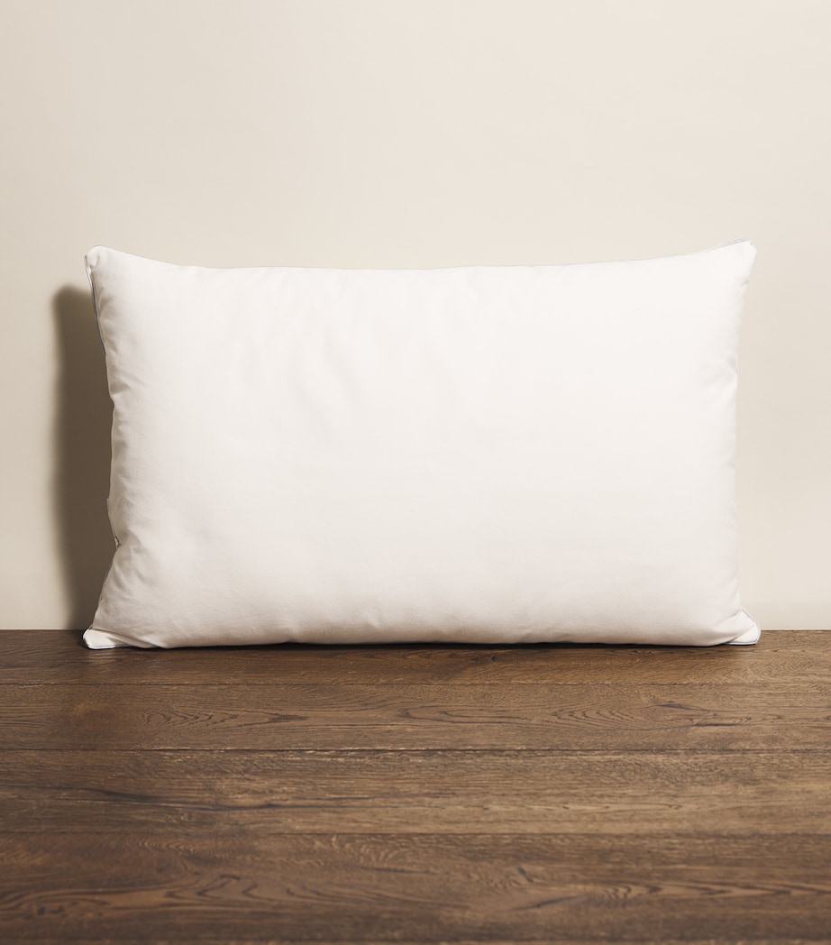 Extra-Firm Side Sleeper Pillow (50cm x 75cm) WHITE Image 1