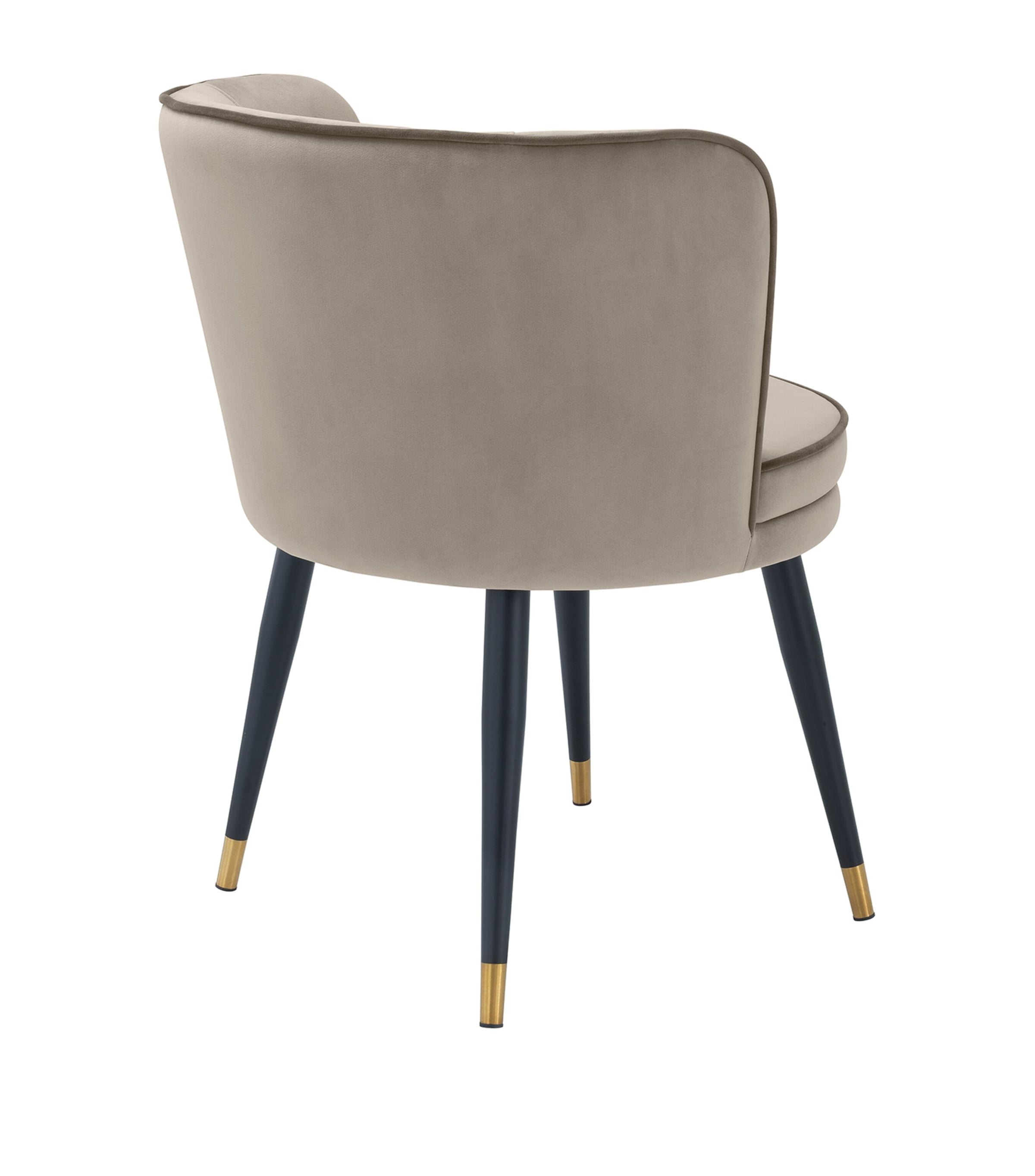 Velvet Grenada Dining Chair GREY Image 3