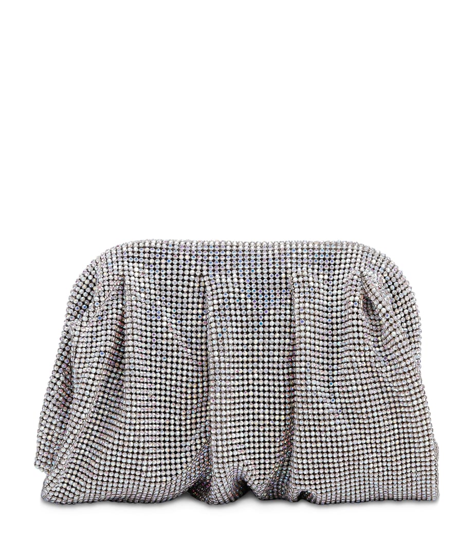 Embellished Venus La Petite Clutch Bag SILVER COM Image 1