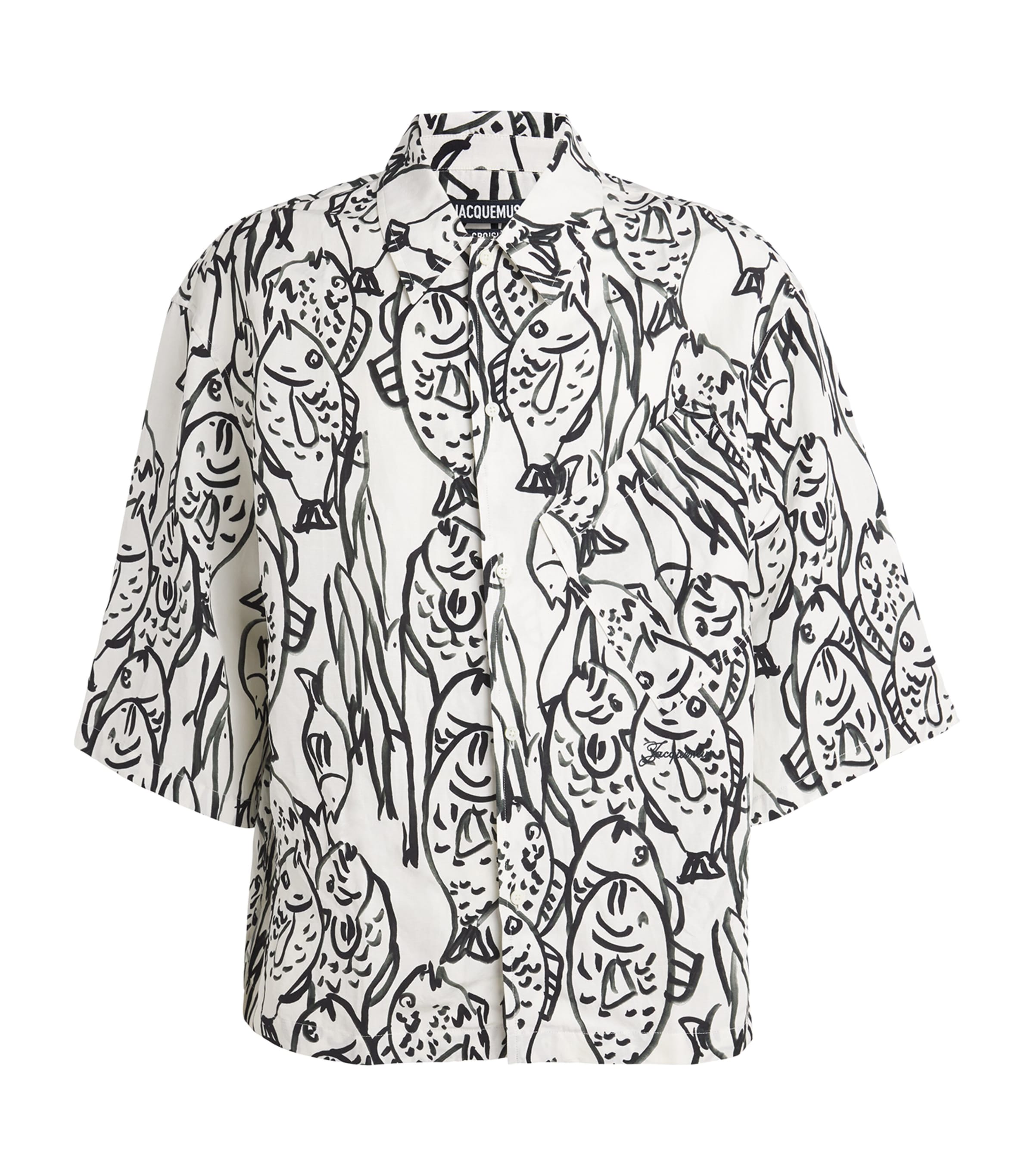 Shop Jacquemus The Aloe Shirt