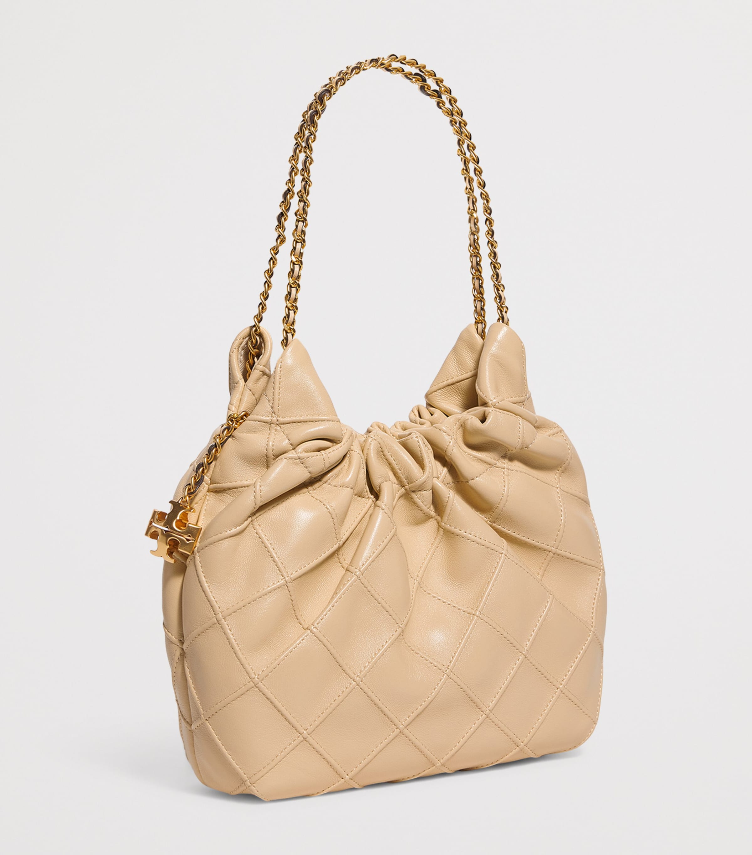 Mini Leather Fleming Shoulder Bag 701 VANILLA SFT SRVE Image 3