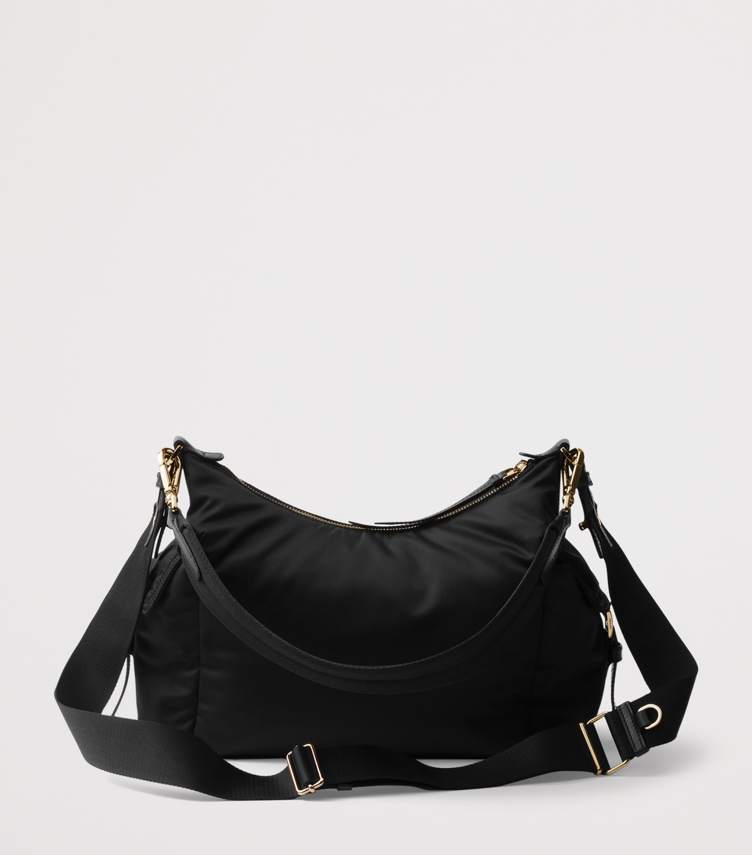 Re-Nylon and Leather Explore Shoulder Bag F0002 Image 4