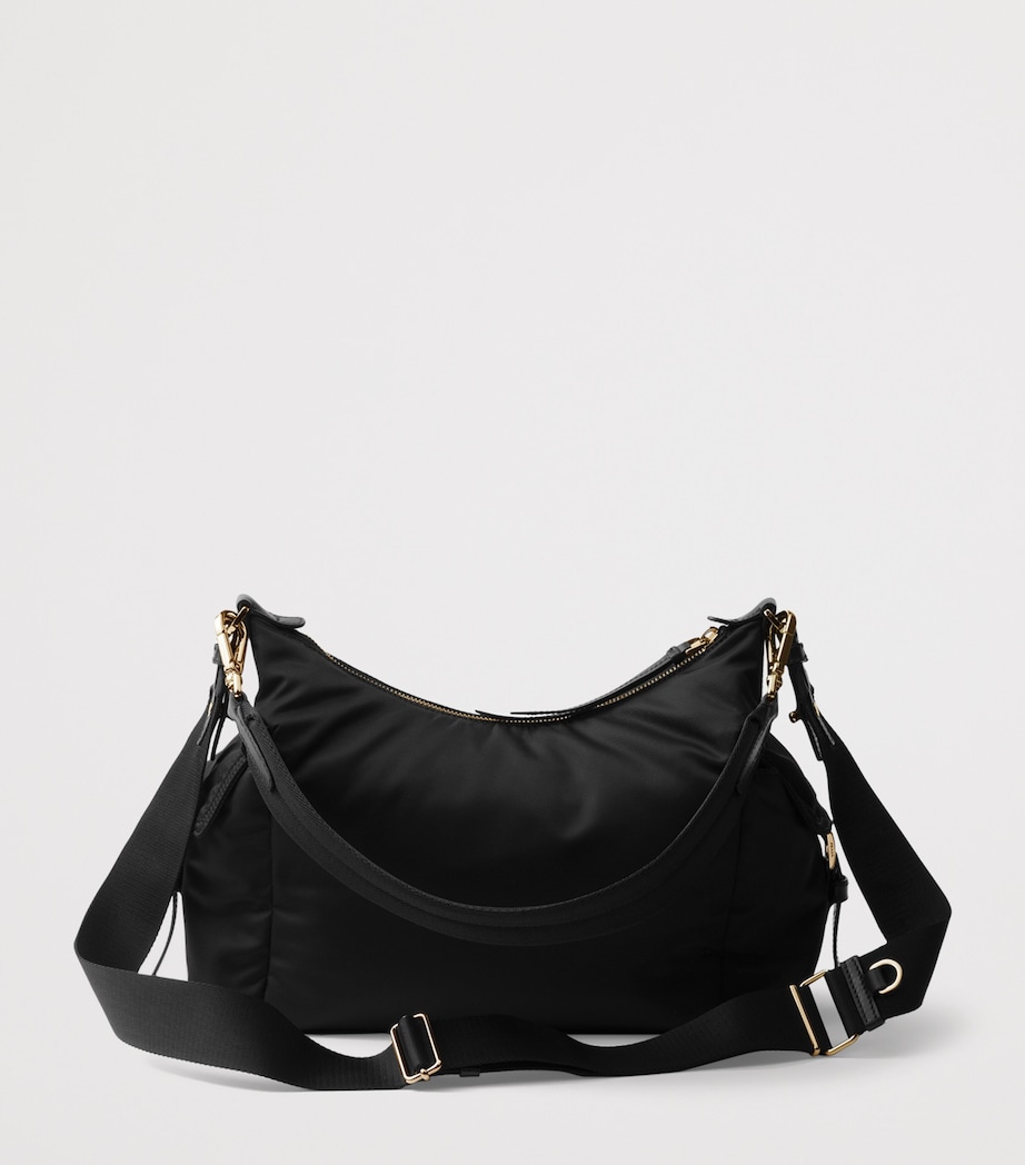 Re-Nylon and Leather Explore Shoulder Bag F0002 Image 4