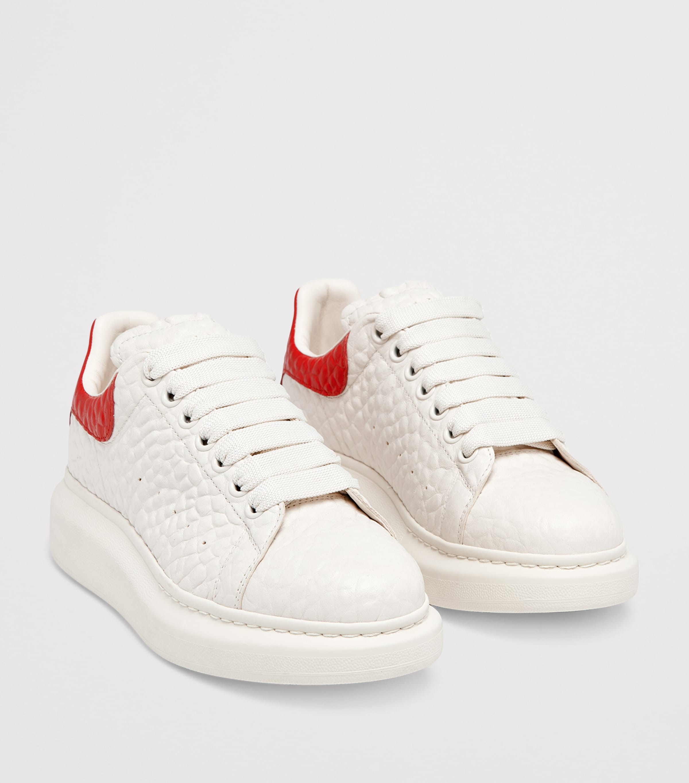 Leather Oversized Sneakers 9095 Image 2