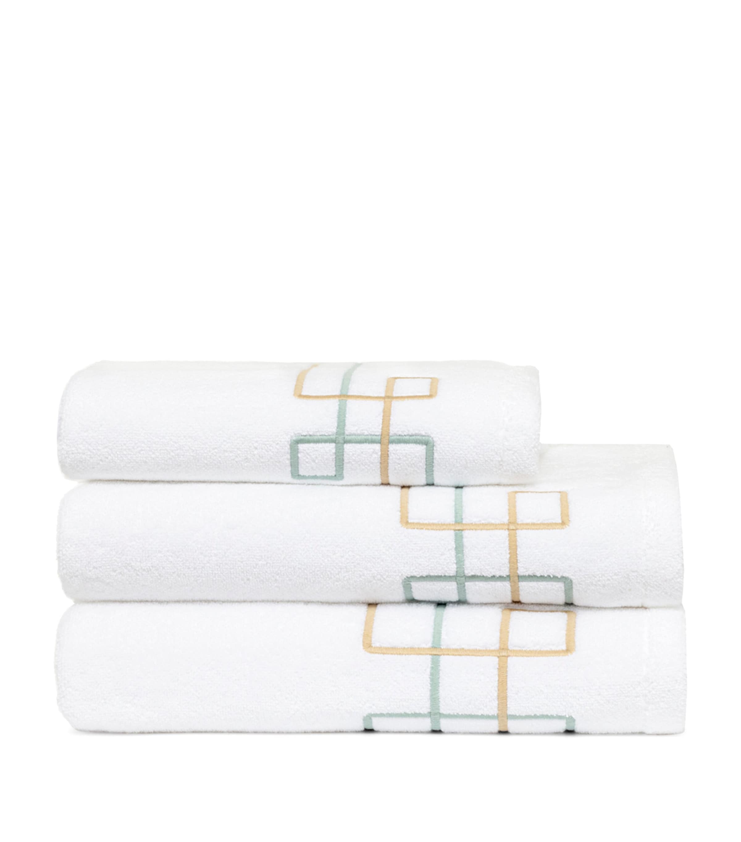 Yves Delorme Villa Hand Towel (55cm x 100cm) White Image 1