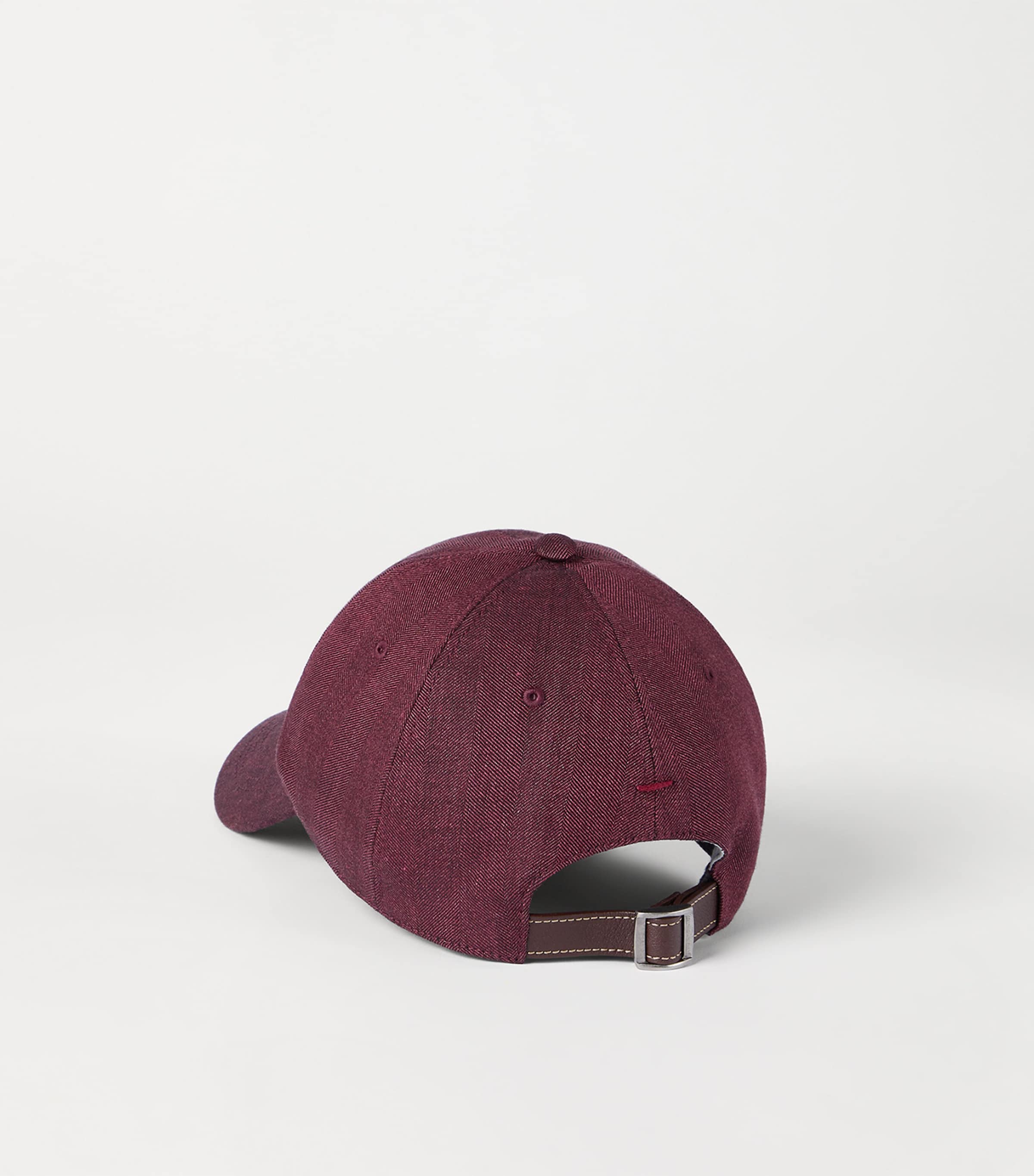 Linen-Wool Logo Baseball Cap CBZ18 Image 2