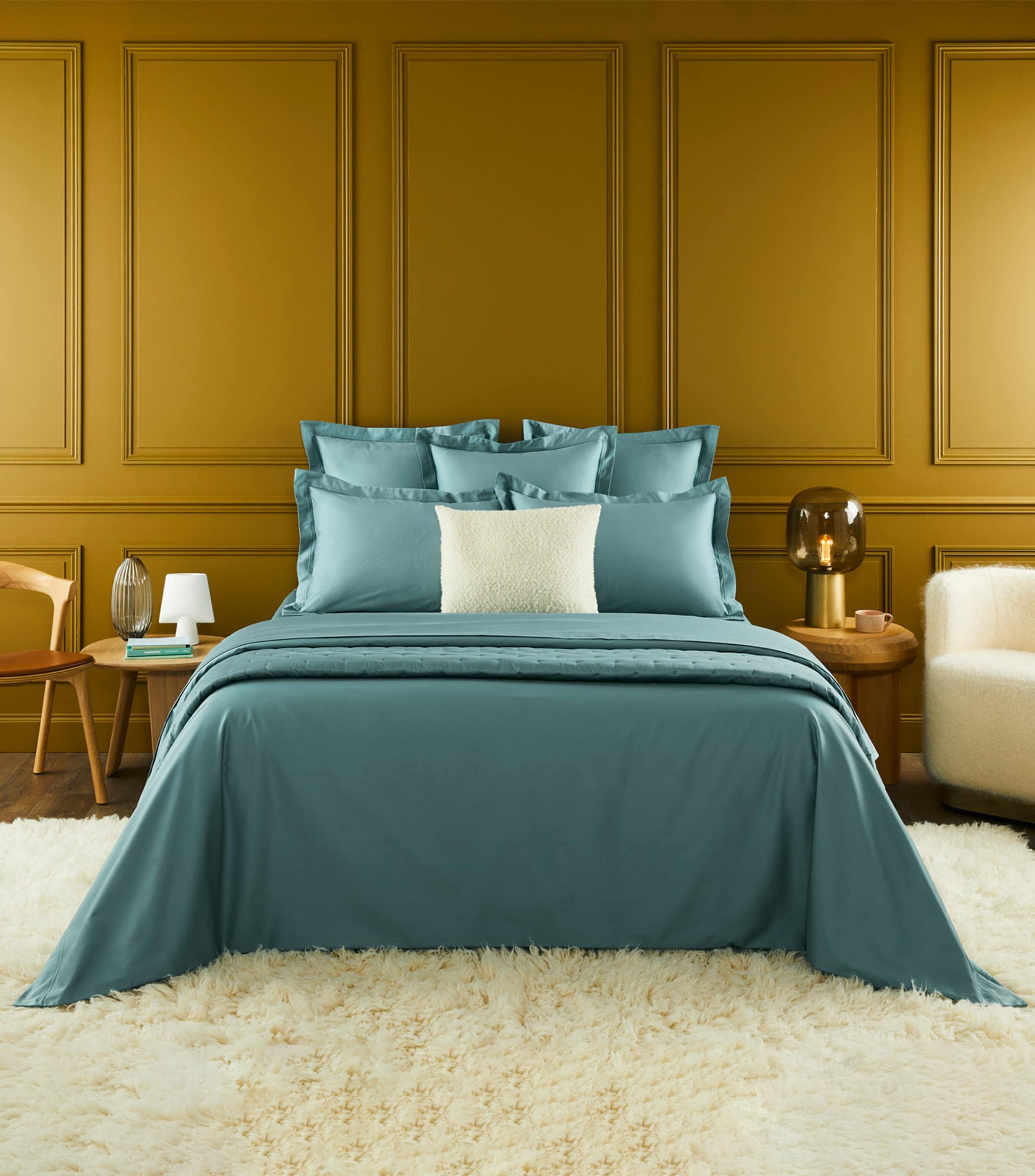 Triomphe Double Bedpsread (250cm x 250cm) FJORD Image 3