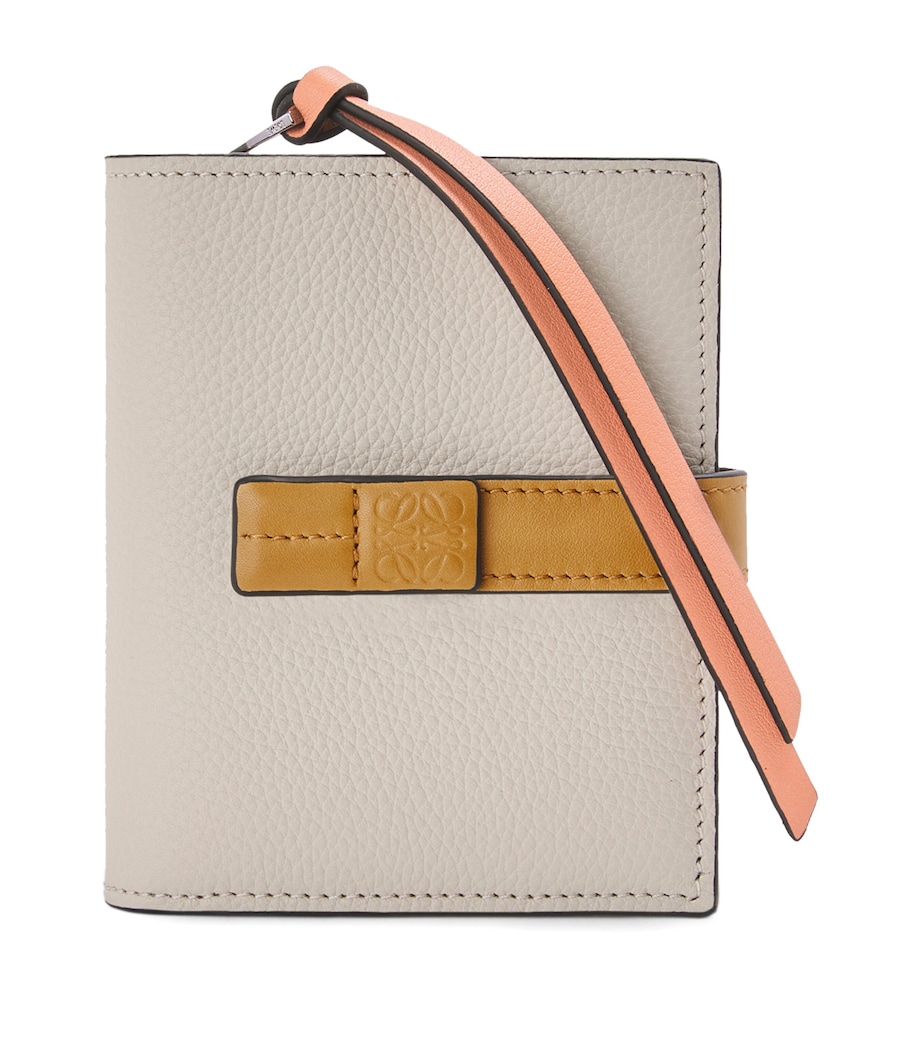 LOEWE Leather Zip Wallet Light Oat/honey Image 1
