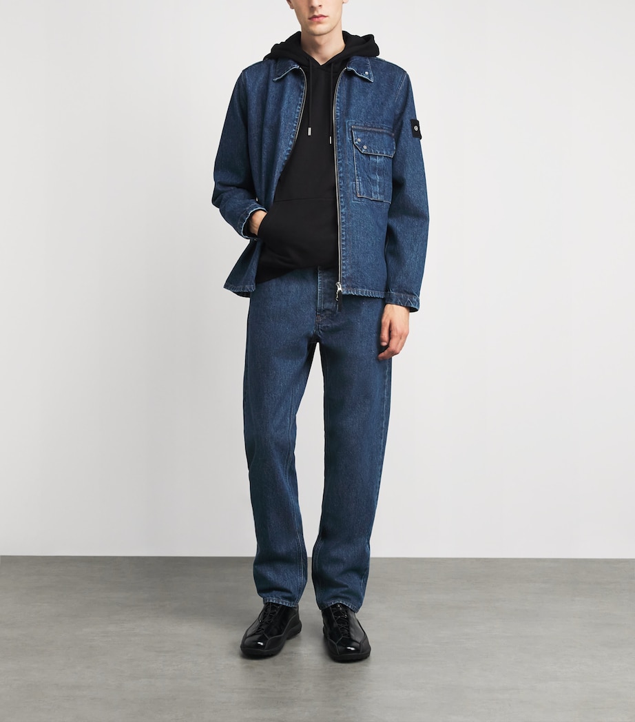 Stone Island Mens Straight Jeans Image 2