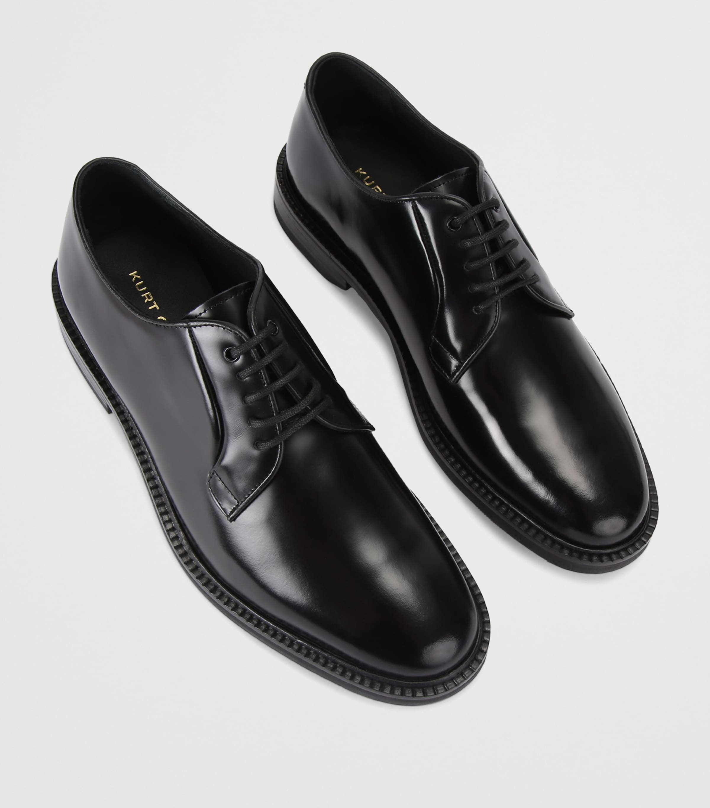 Leather Mercer Oxford Brogues BLACK Image 4