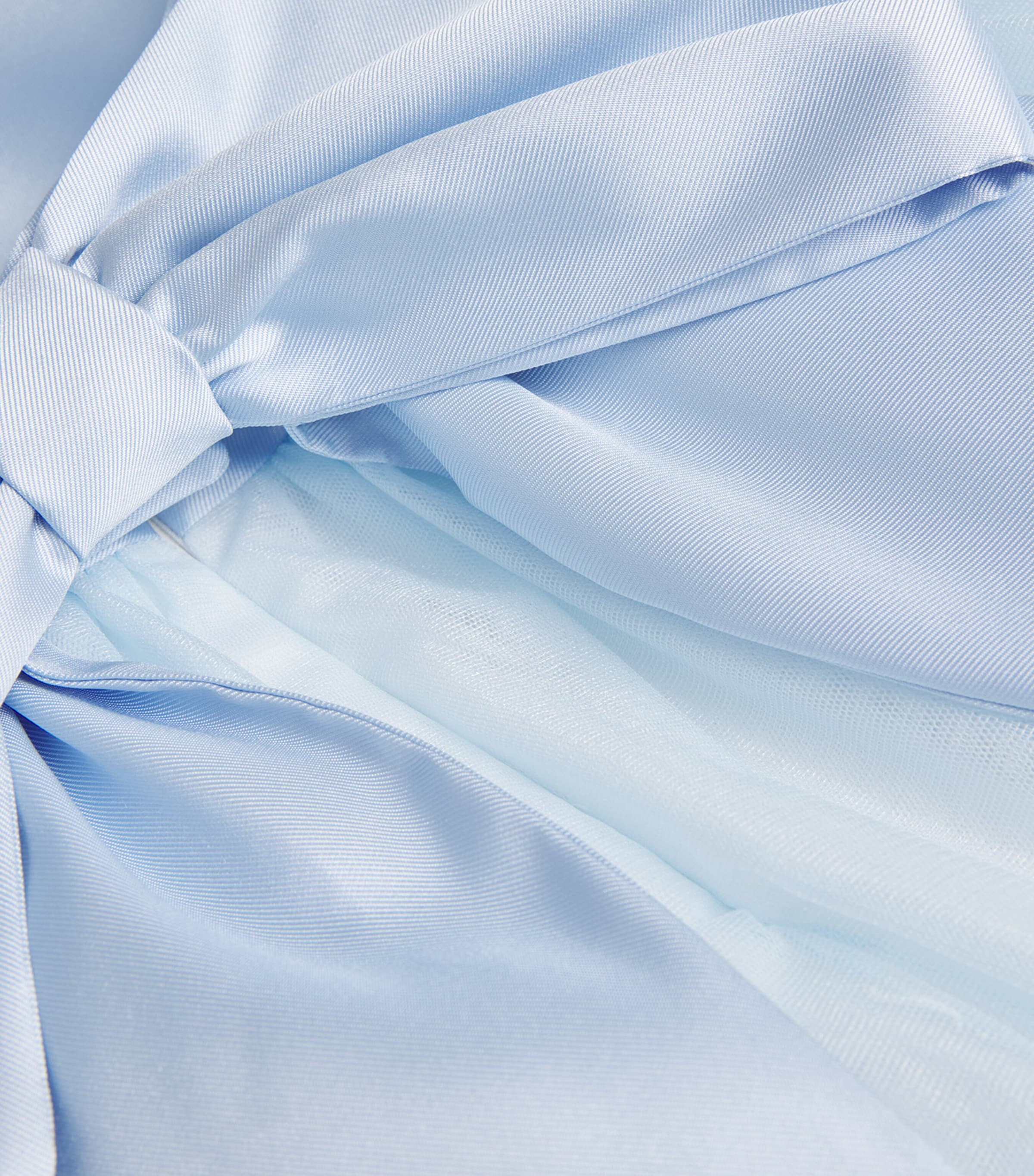 Tulle Floral-Detail Dress (2-14 Years) BLUE Image 3