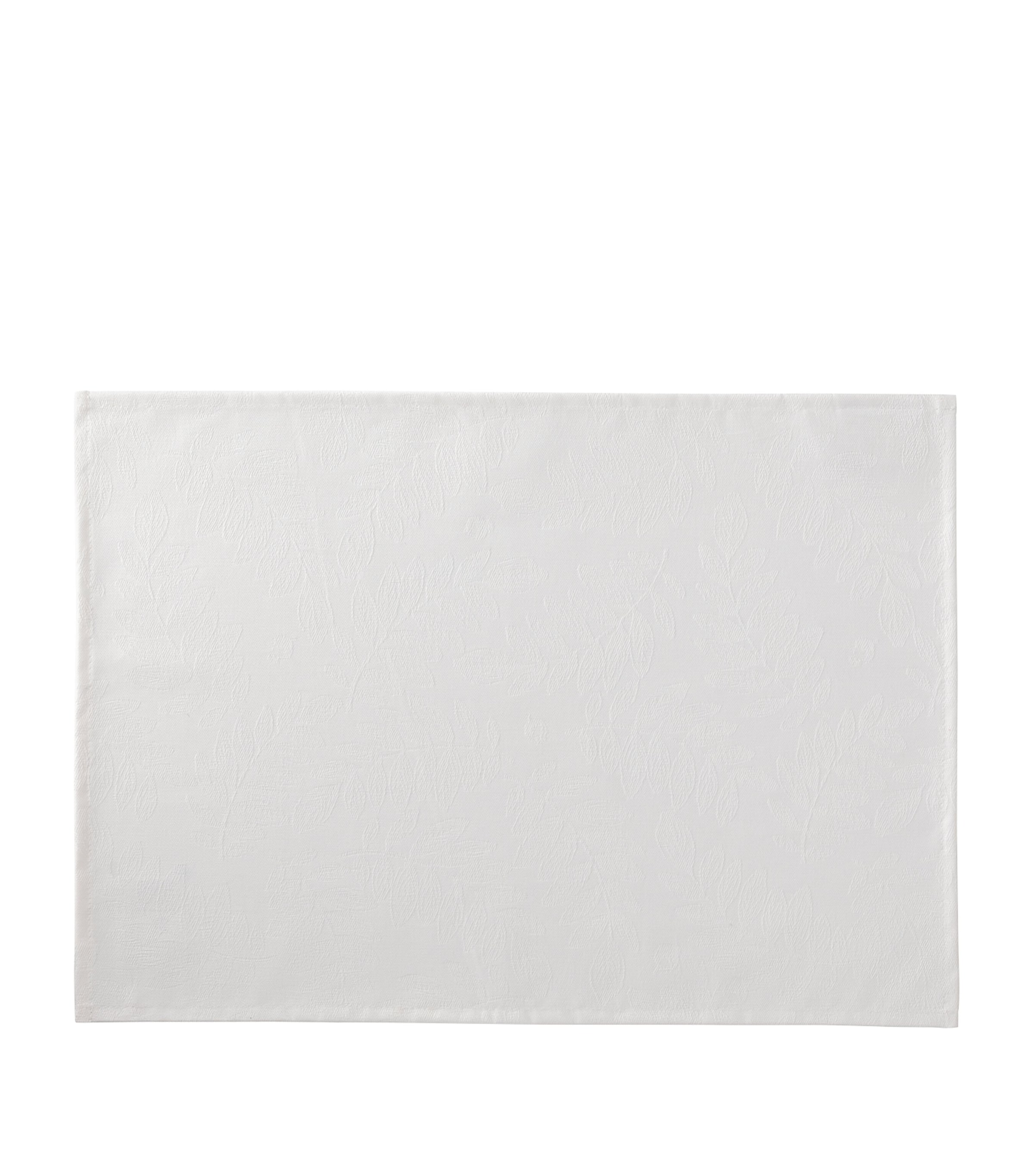 Le Jacquard Français Végétal Mood Placemat (50cm x 36cm) White Image 1