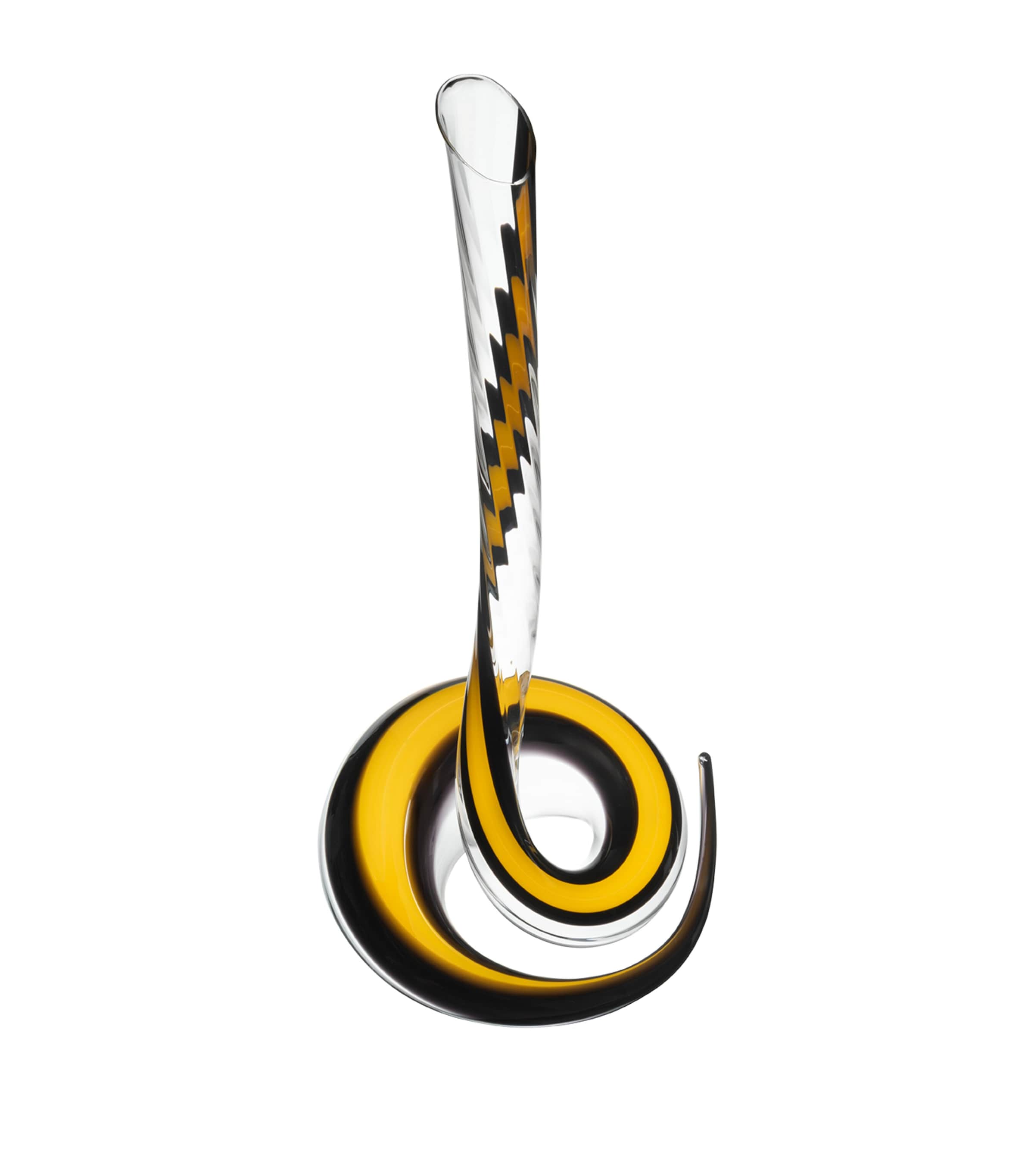 Crystal Cobra Magnum Decanter (1.5L) YELLOW/BLACK Image 2