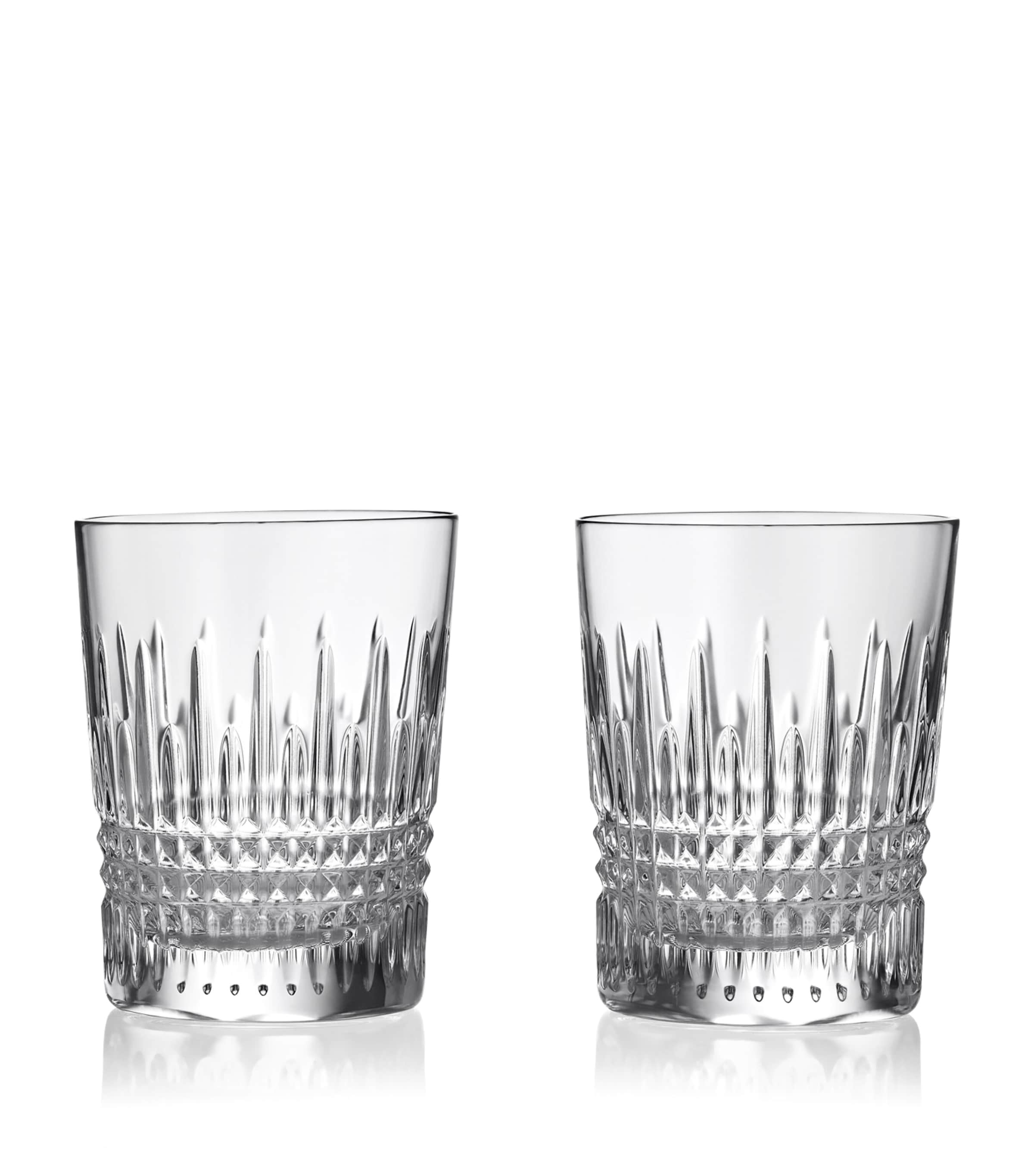 Waterford Set Of 2 Lismore Diamond Tumblers
