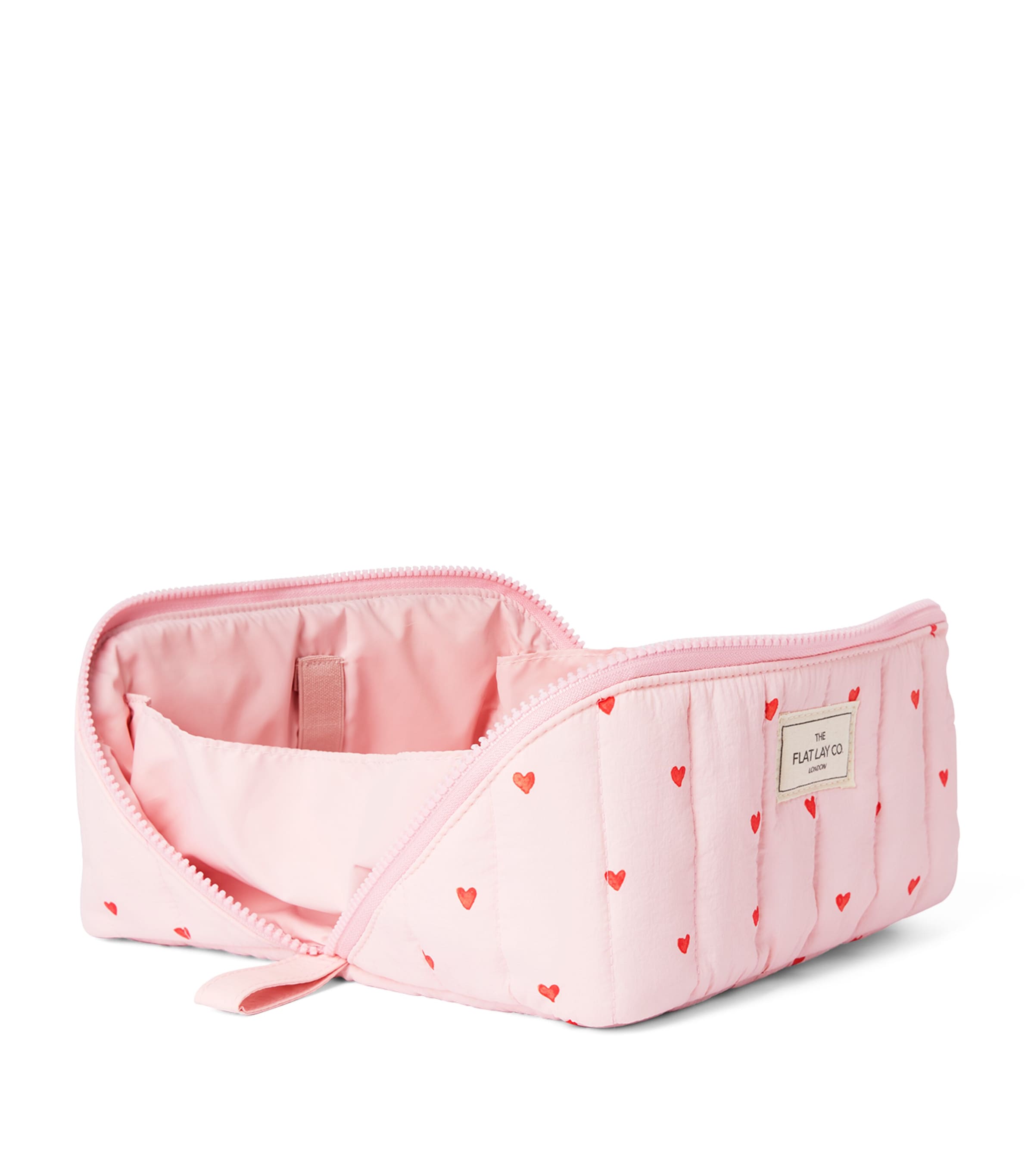 Heart Print Make-Up Bag SWEET PINK HEARTS Image 2