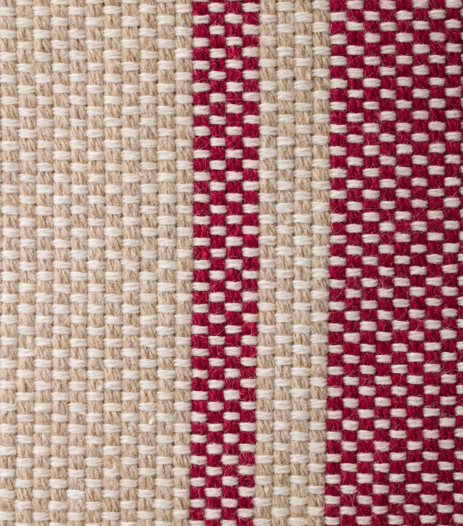 Prada Canvas and Leather Tote Bag Neutral Image 5