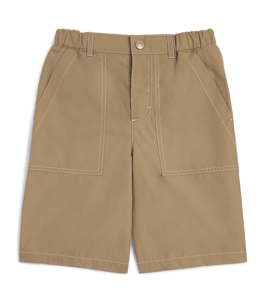 Moncler Enfant Poplin Shorts (8-10 Years) Image 1