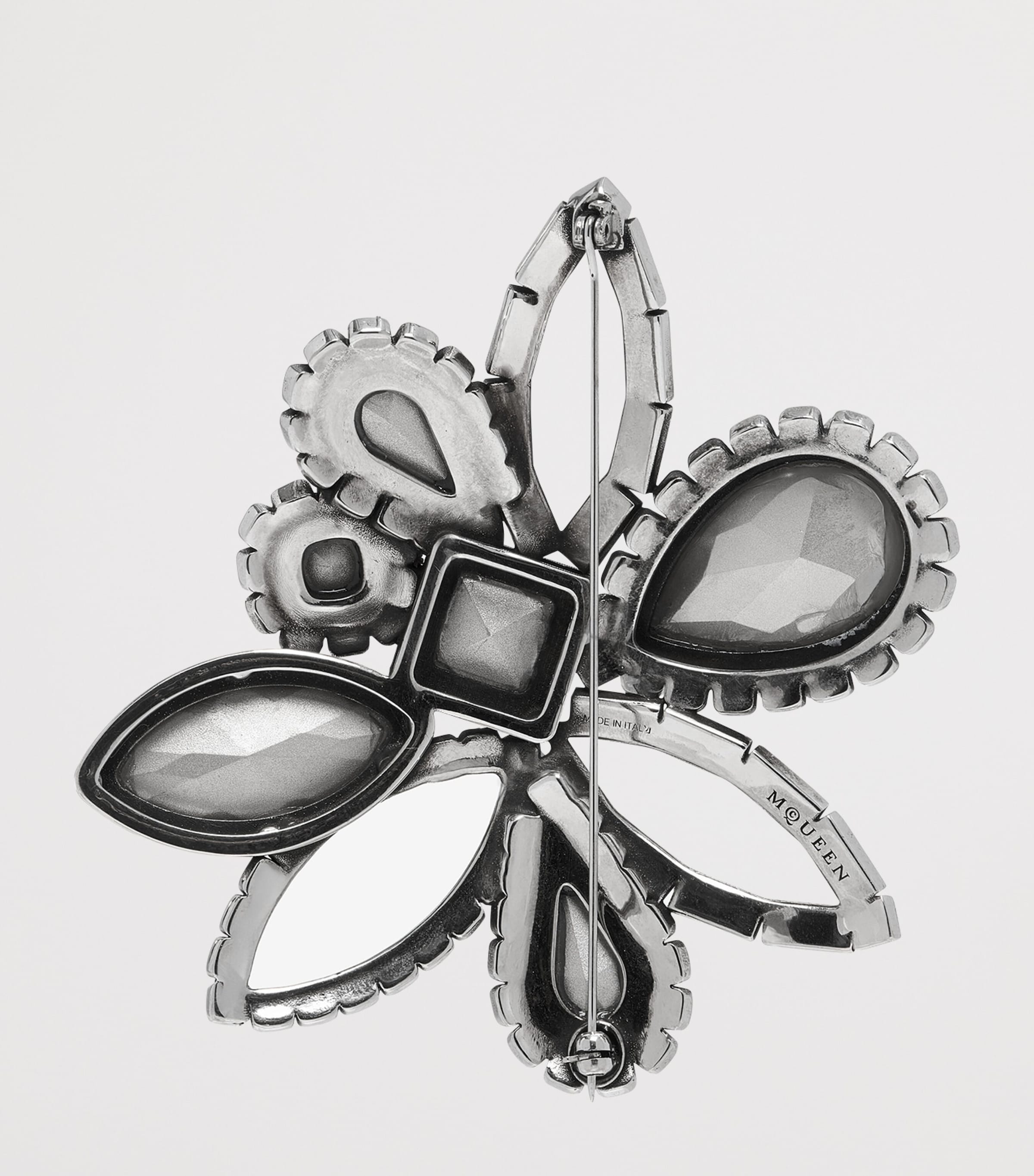 McQueen Embellished Chandelier Brooch Image 2