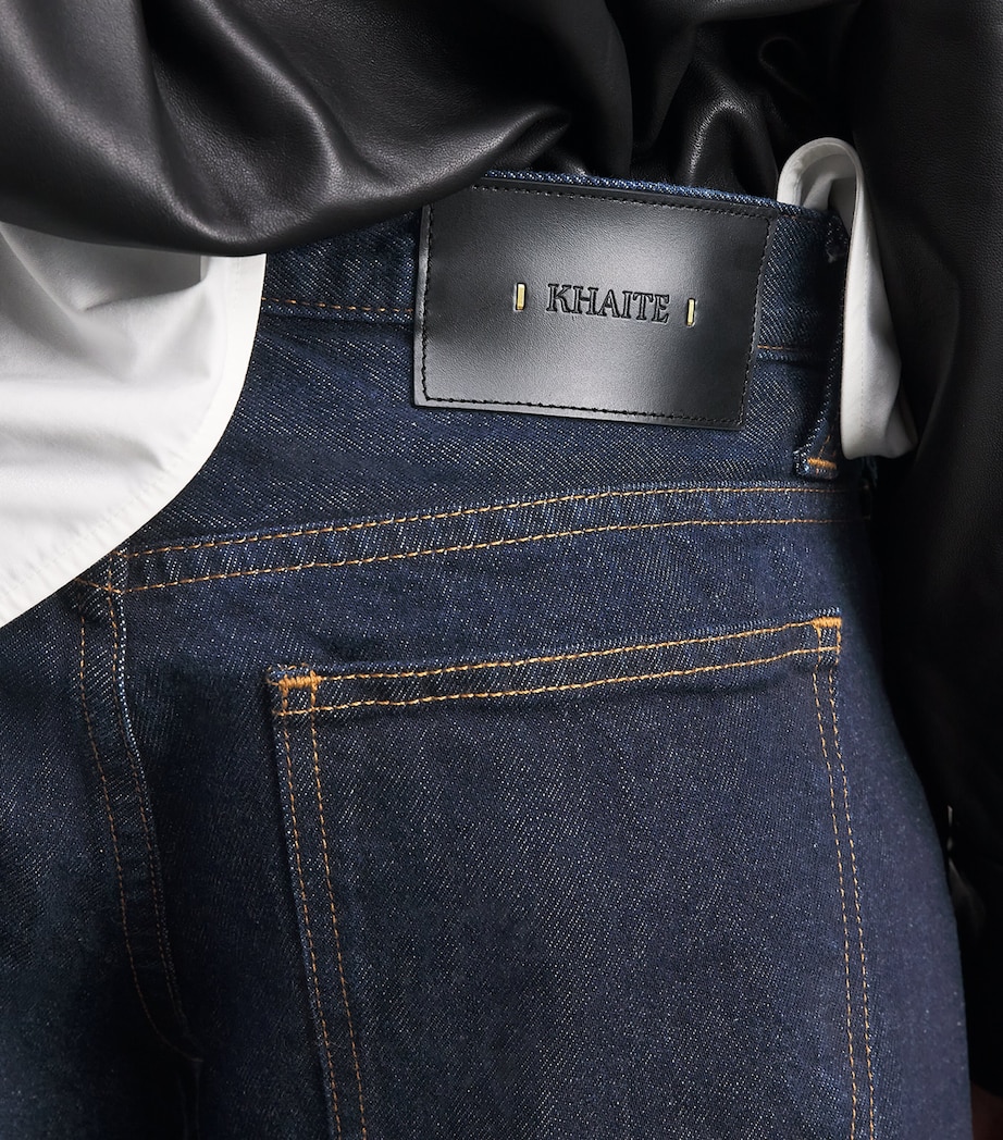 Khaite Womens Karo Straight Jeans Benson Image 3