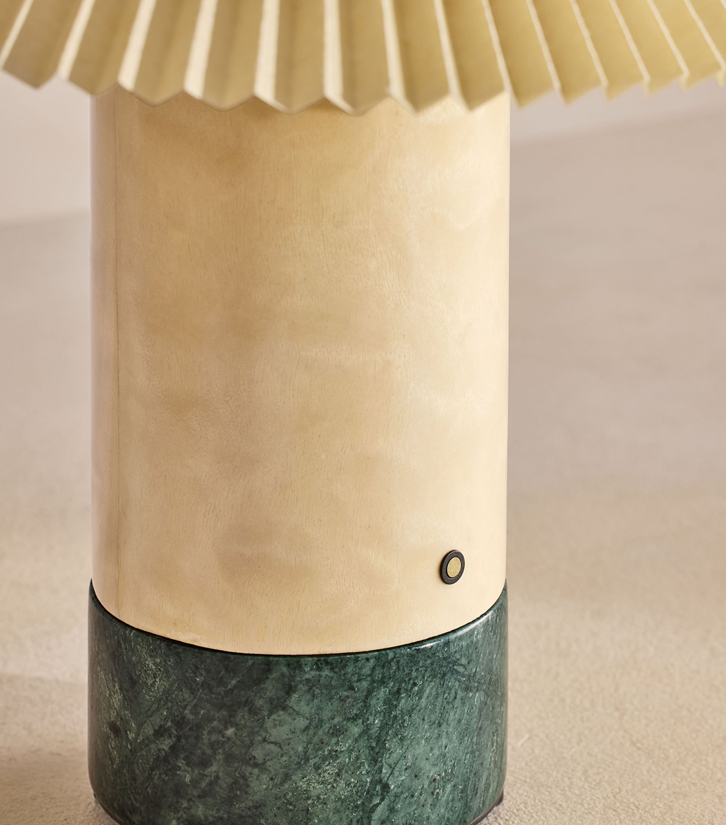 Soho Home Portable Yazarine Table Lamp Cream Image 3