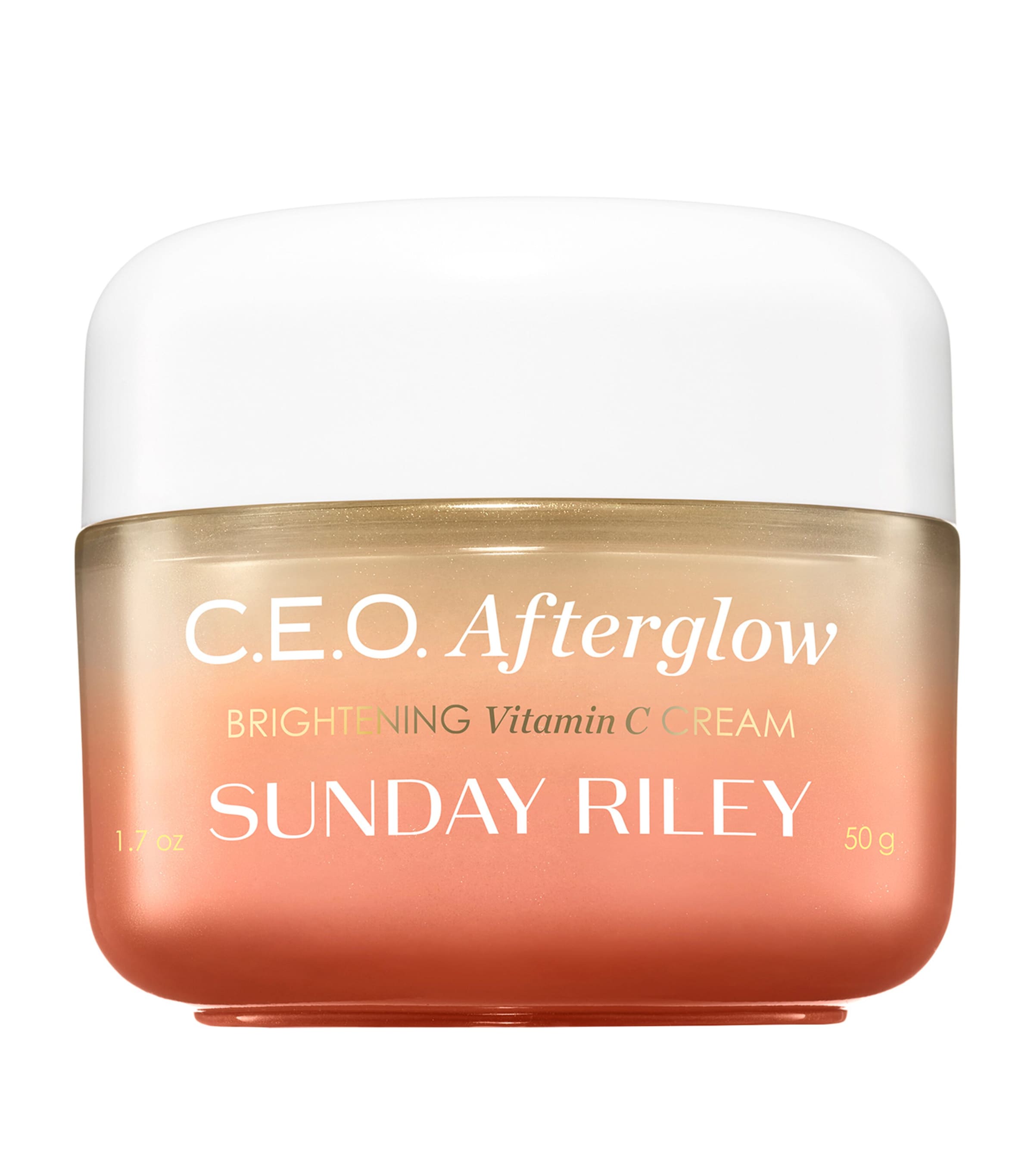 SUNDAY RILEY C. E.O. AFTERGLOW BRIGHTENING VITAMIN C CREAM 