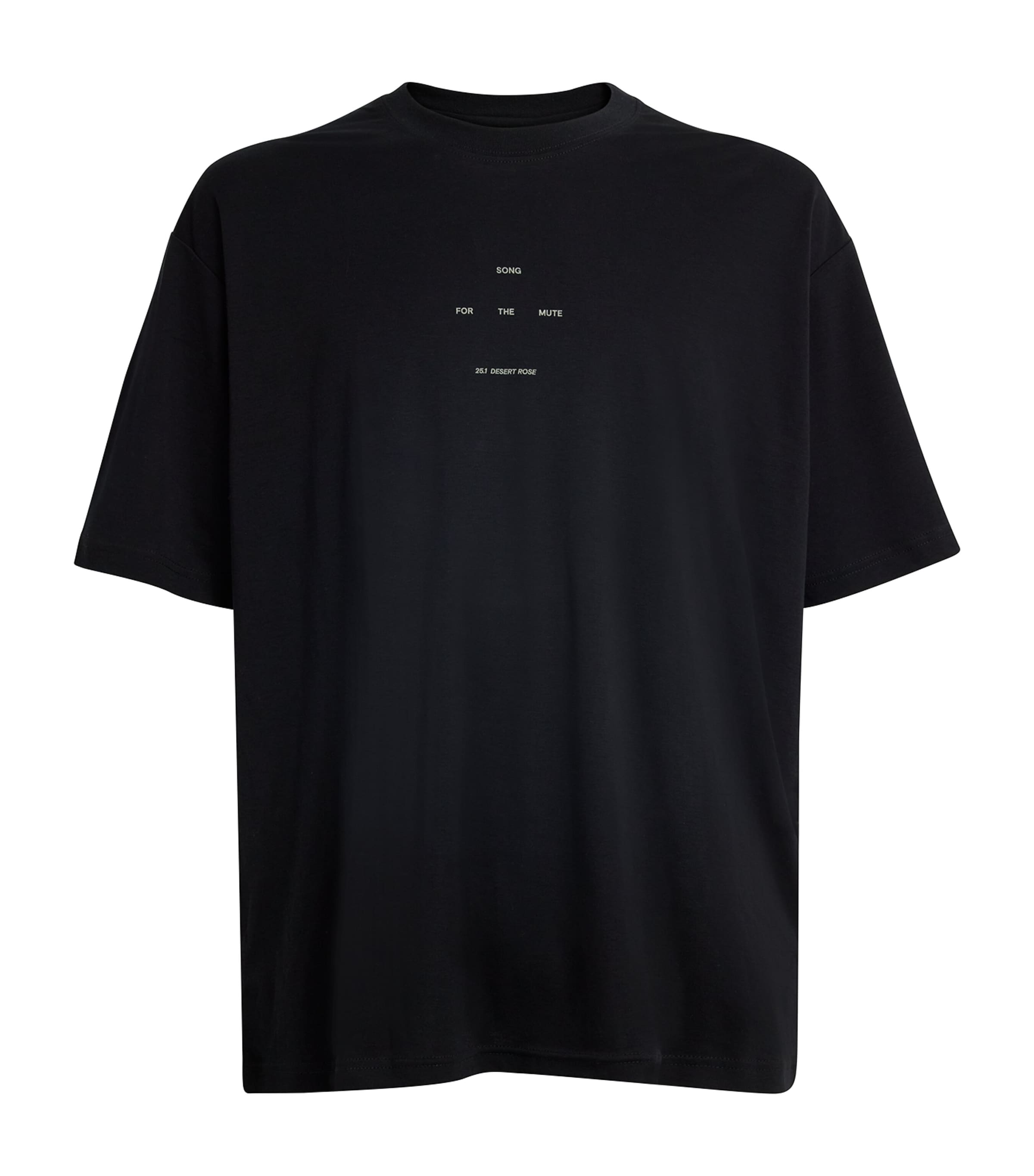 SONG FOR THE MUTE COTTON LOGO T-SHIRT 