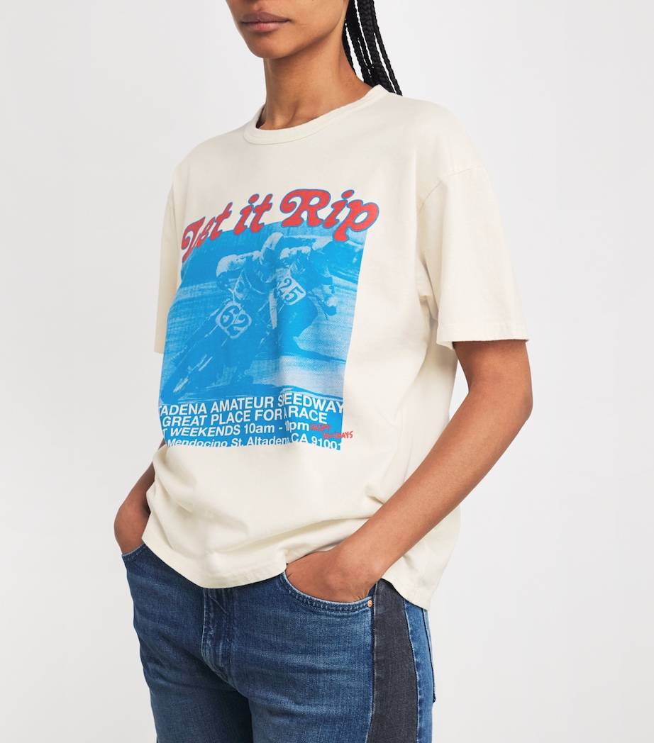 Cotton The Sleep Over T-Shirt LET IT RIP Image 6