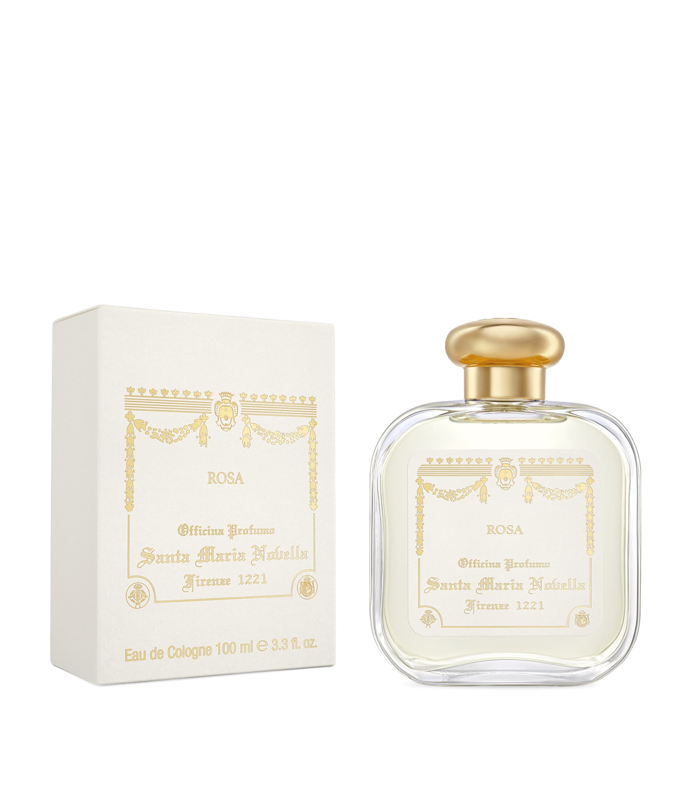 Rosa Eau de Cologne (100ml) NO COLOUR Image 3