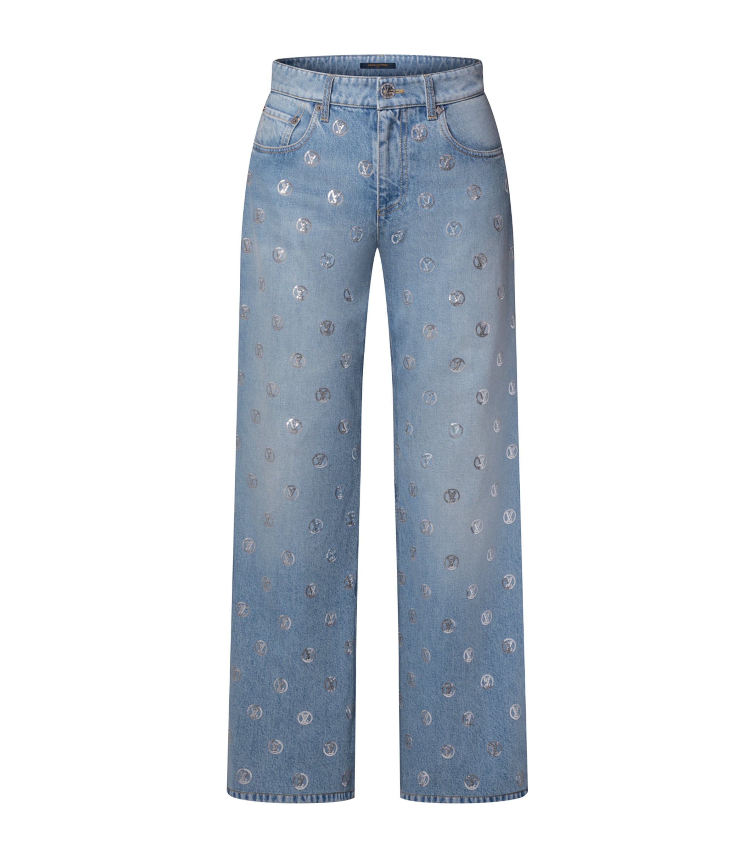 Signature Sequin Bootcut Jeans BLUE Image 1